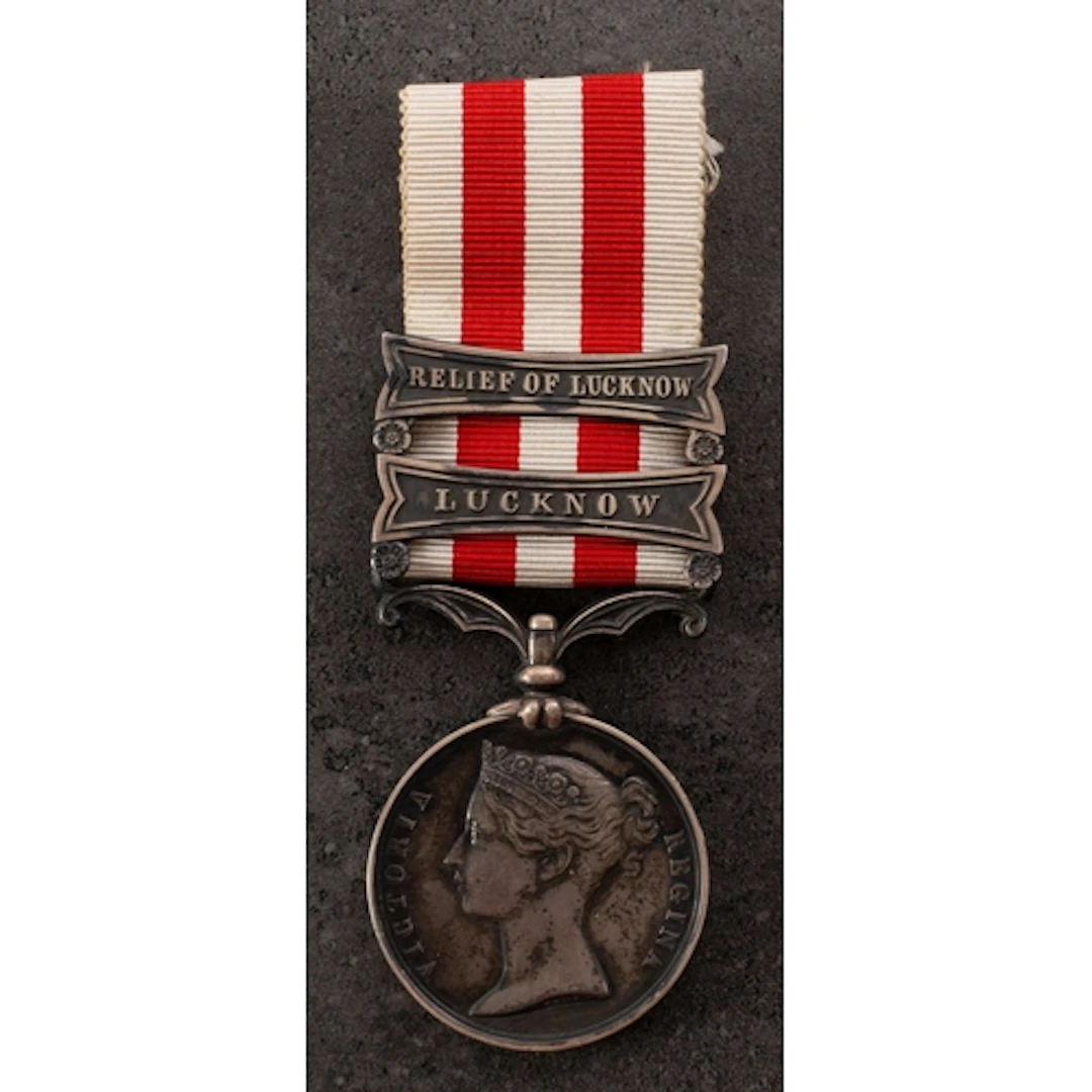 A Victorian Indian Mutiny Medal 'Pte D Hogan 2nd Bn Mily Tr...