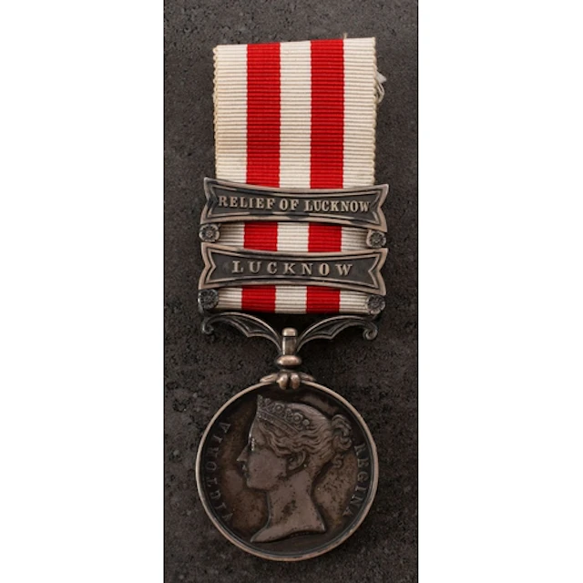 A Victorian Indian Mutiny Medal 'Pte D Hogan 2nd Bn Mily Tr...
