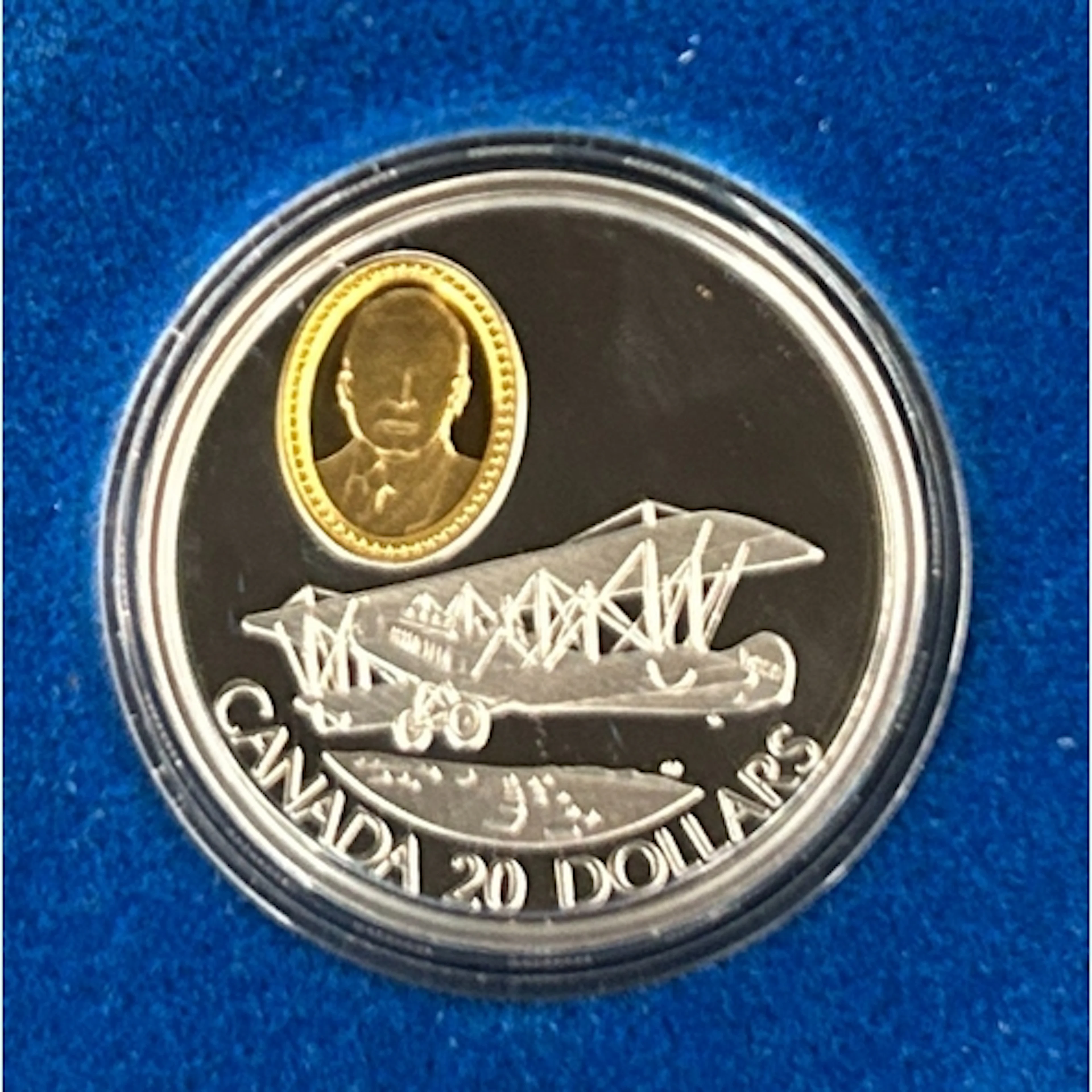 A group of three boxed Canadian silver proof coins, comprisi...