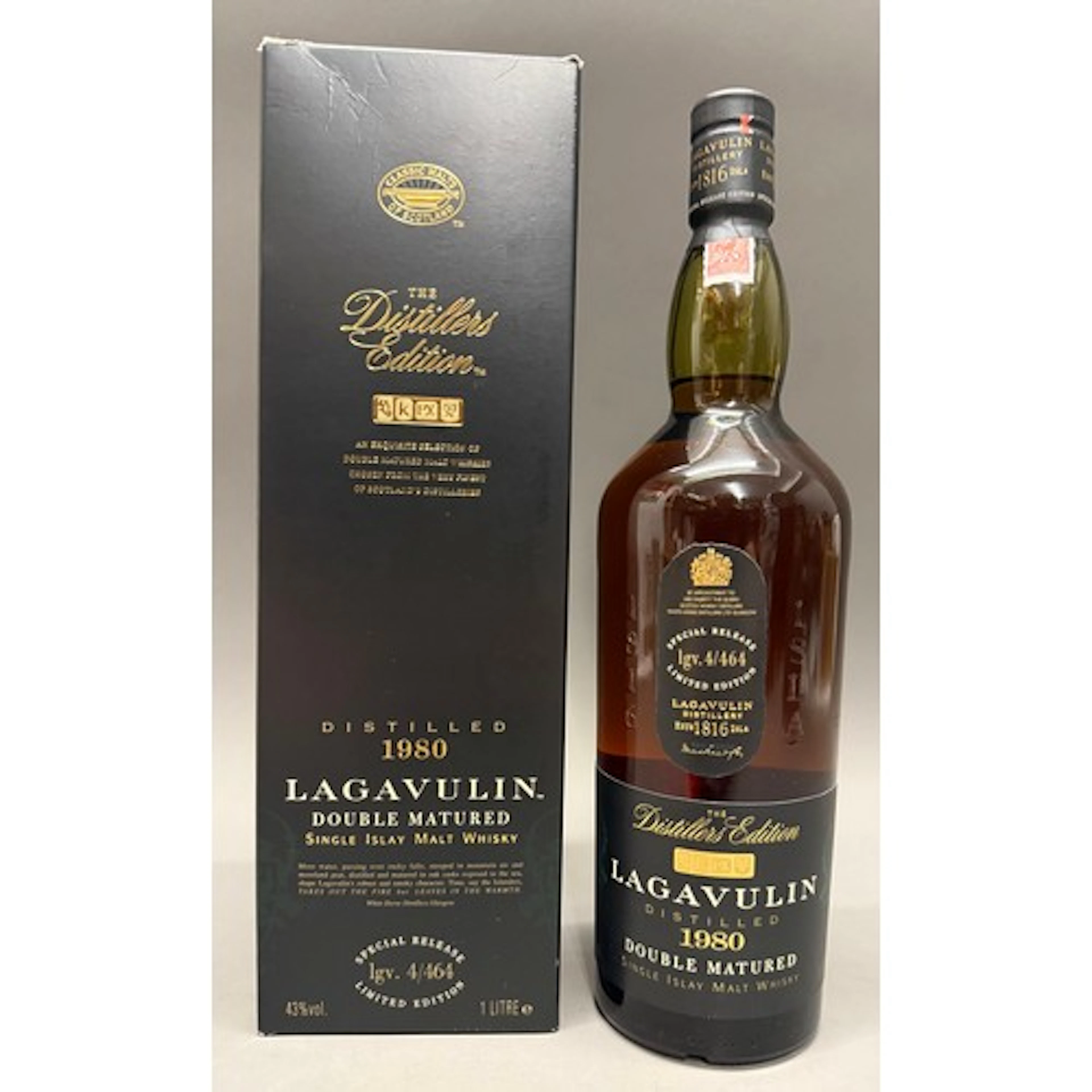 LAGAVULIN 1980 The Distillers Edition special release lgv.4/...