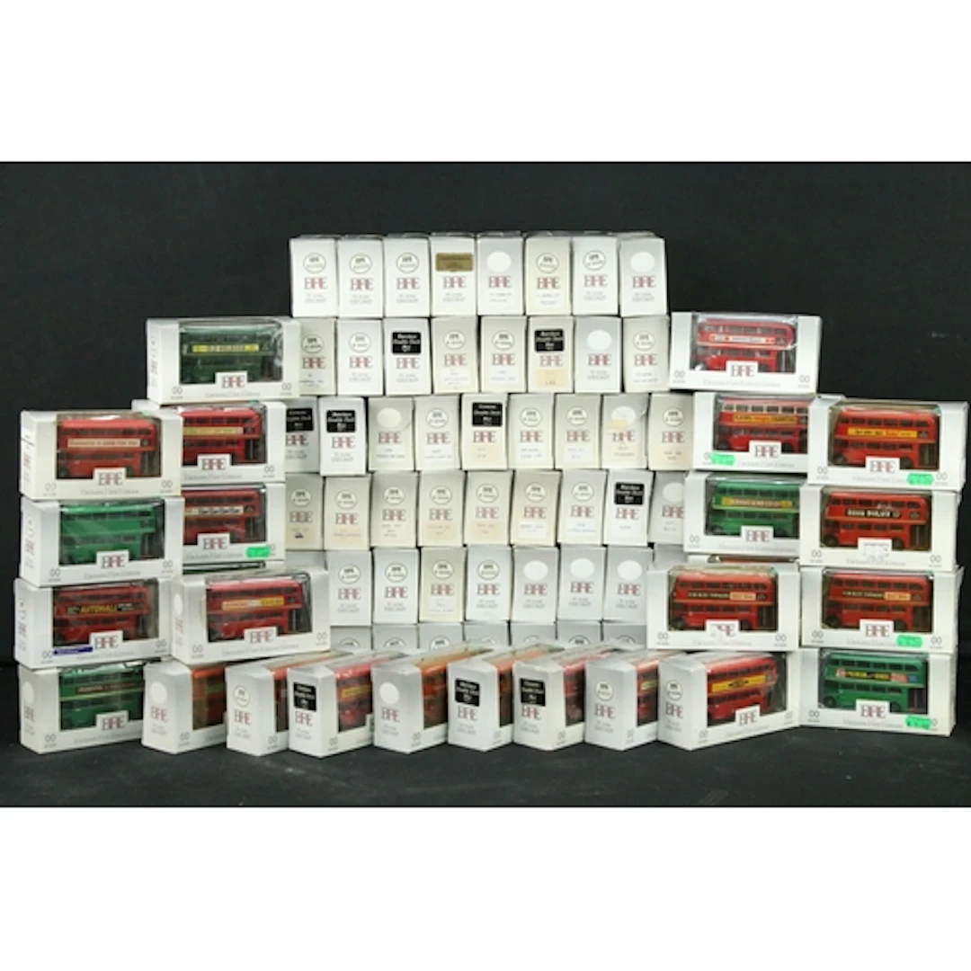 80 Boxed EFE Exclusive First Editions 00 scale diecast model...