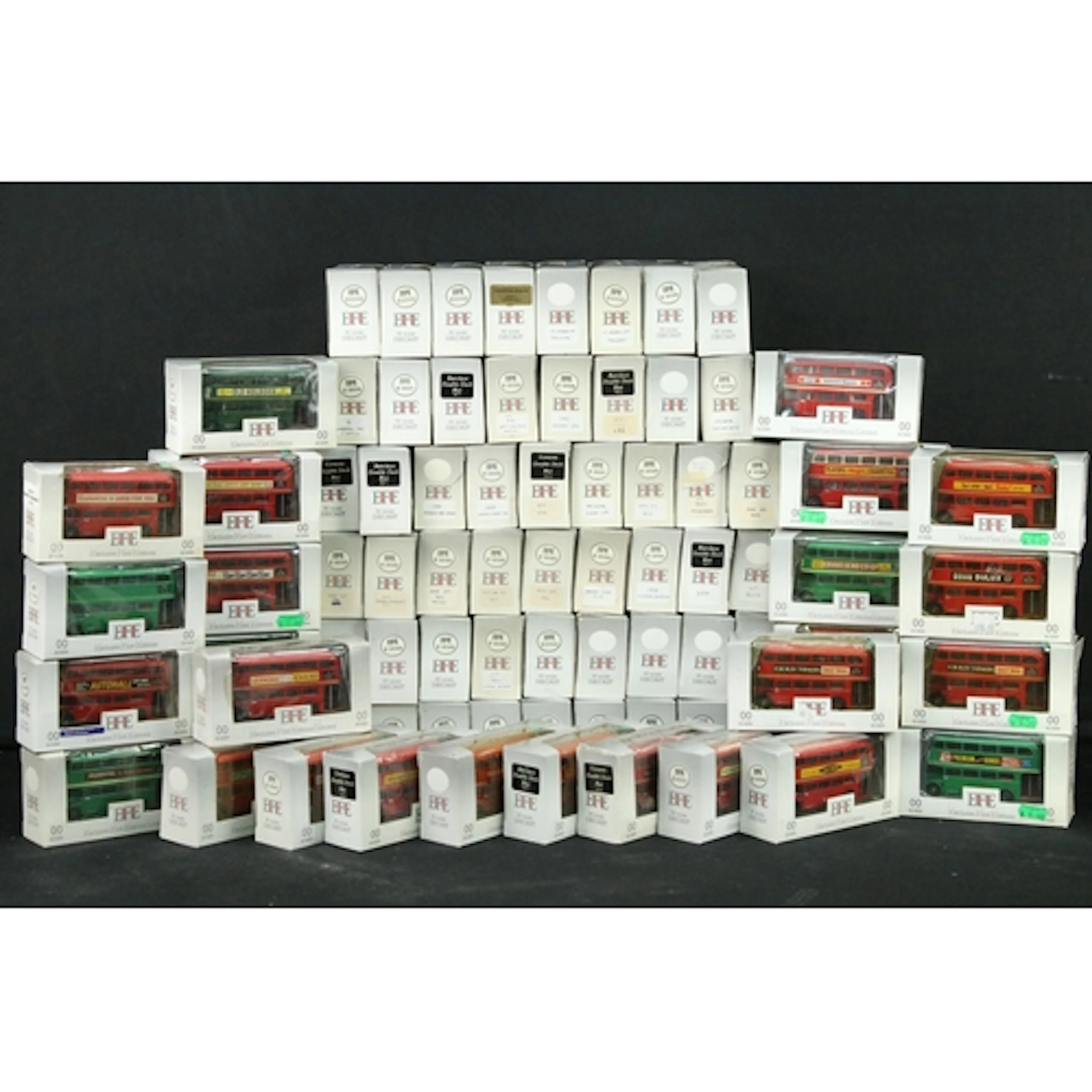 80 Boxed EFE Exclusive First Editions 00 scale diecast model...