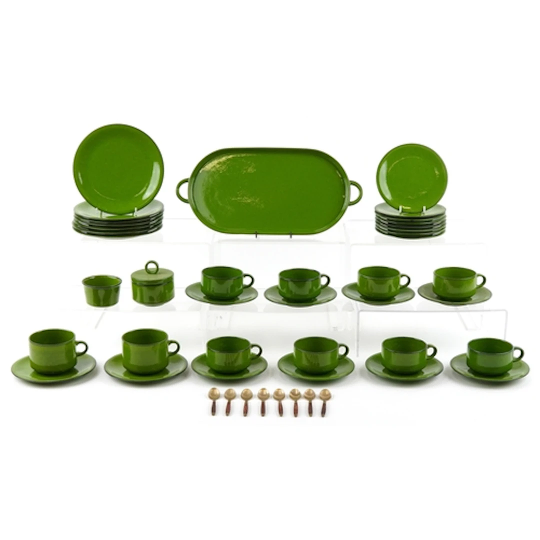 Villery & Boch Agadir dinner and teaware including dinner pl...