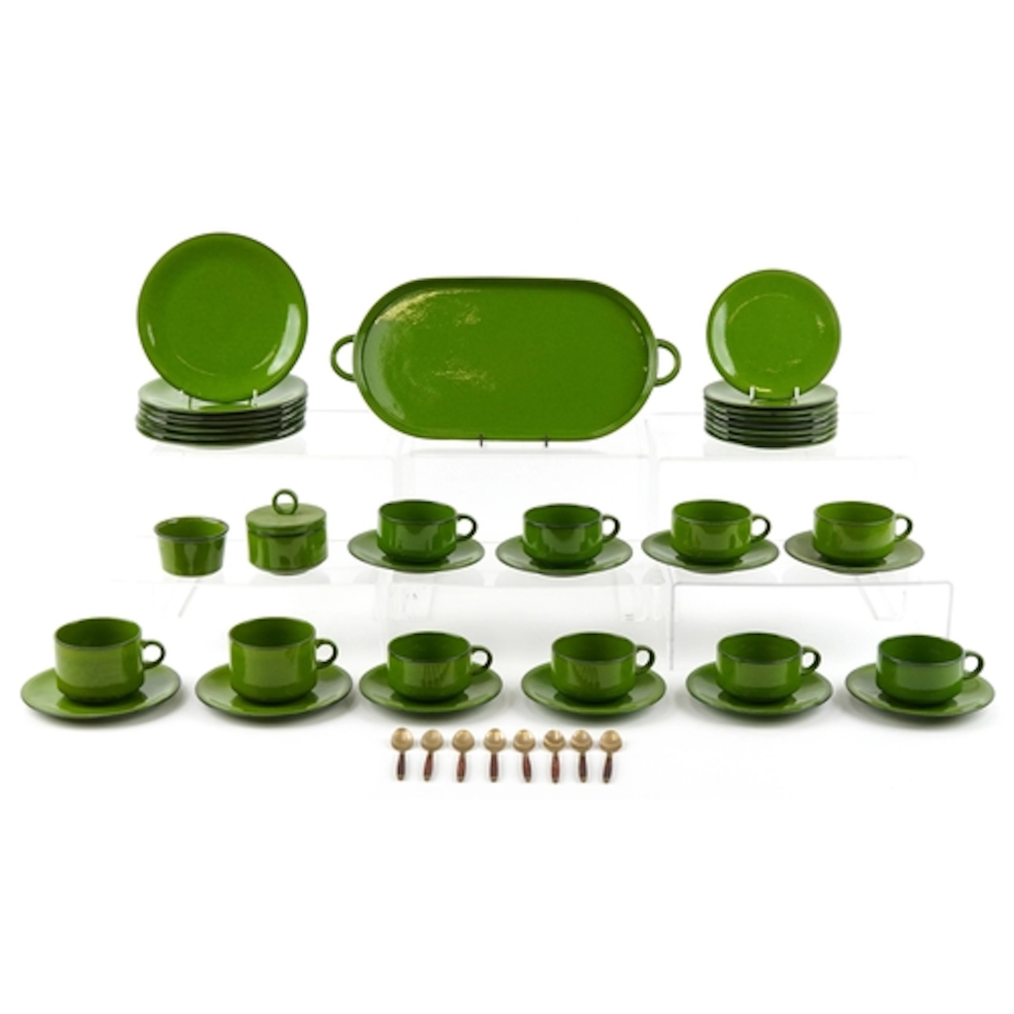 Villery & Boch Agadir dinner and teaware including dinner pl...