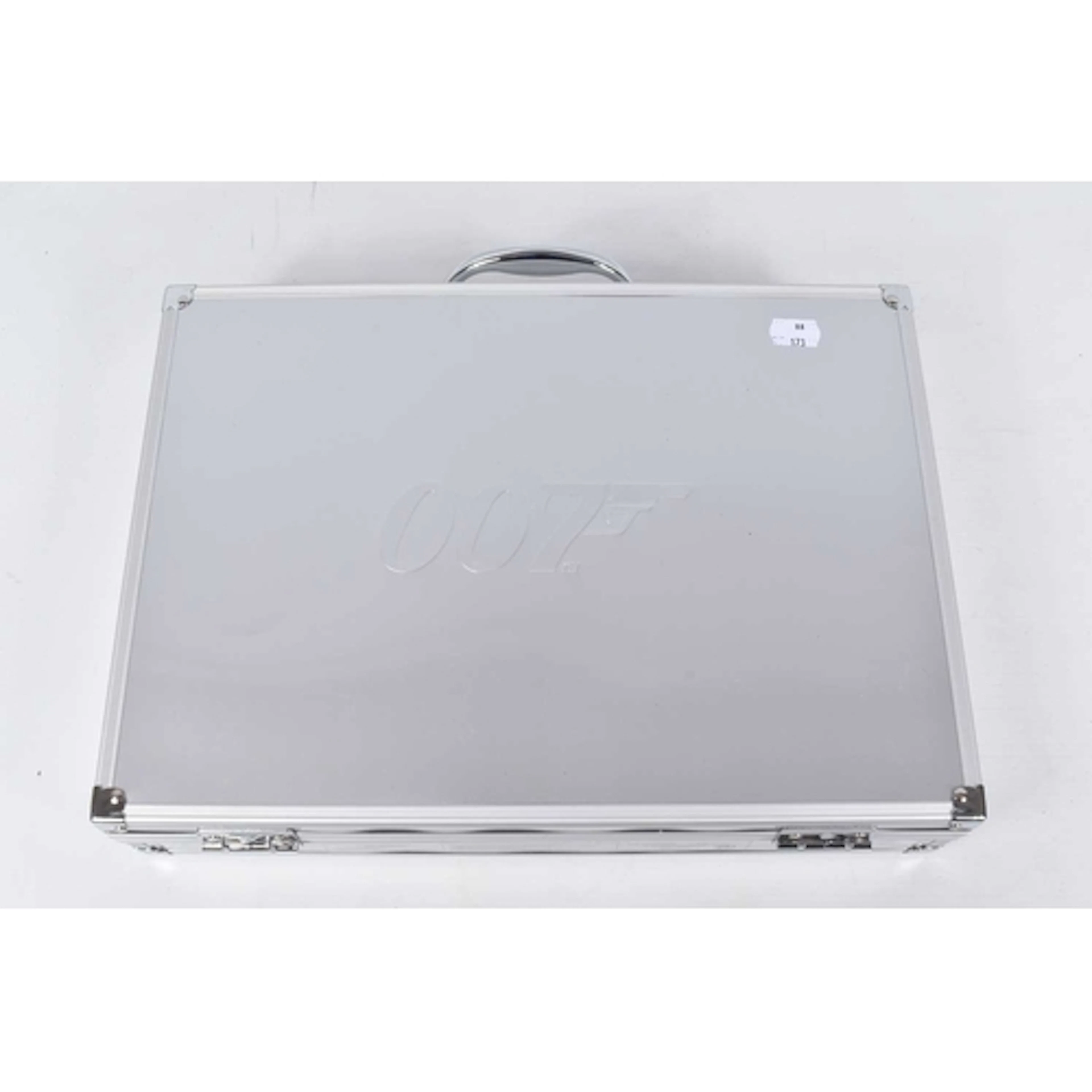 A LIMITED EDITION CORGI JAMES BOND 007 CHROME PLATED CLASSIC...