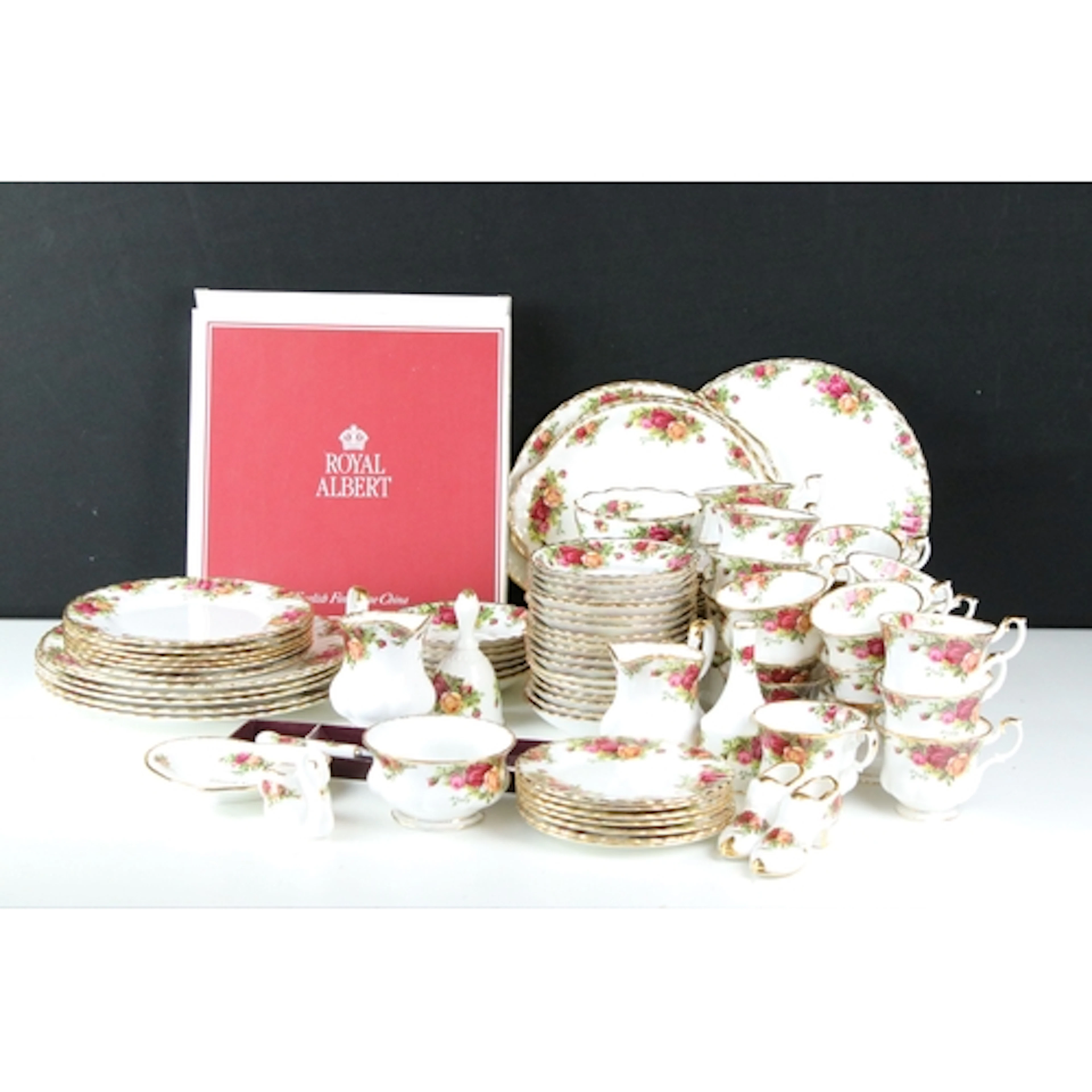 Royal Albert 'Old Country Roses' pattern bone china to inclu...