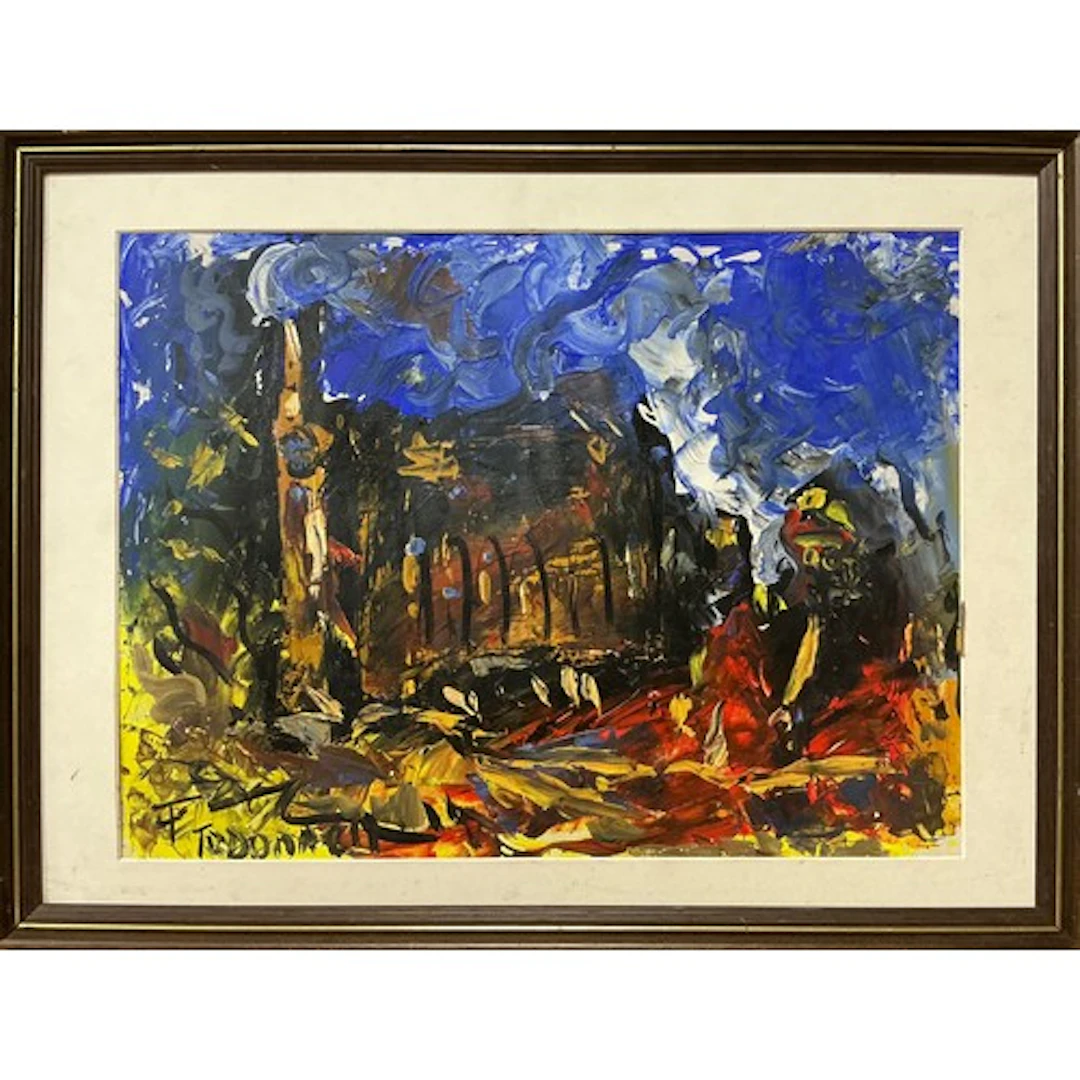 Thomas O’Donnell, after Jack Butler Yeats, two expressionist...