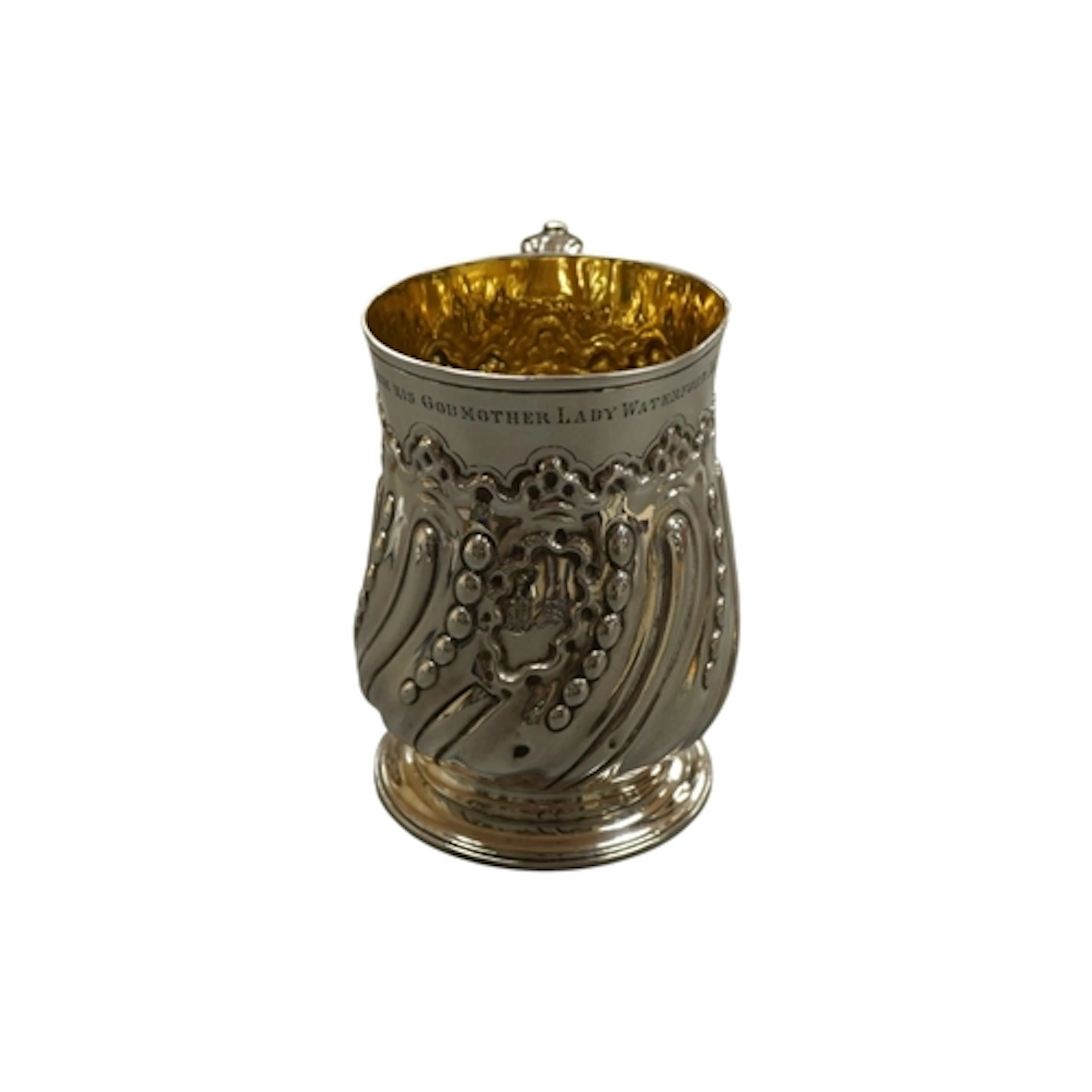 A George III silver baluster mug by Hester Bateman, London, ...
