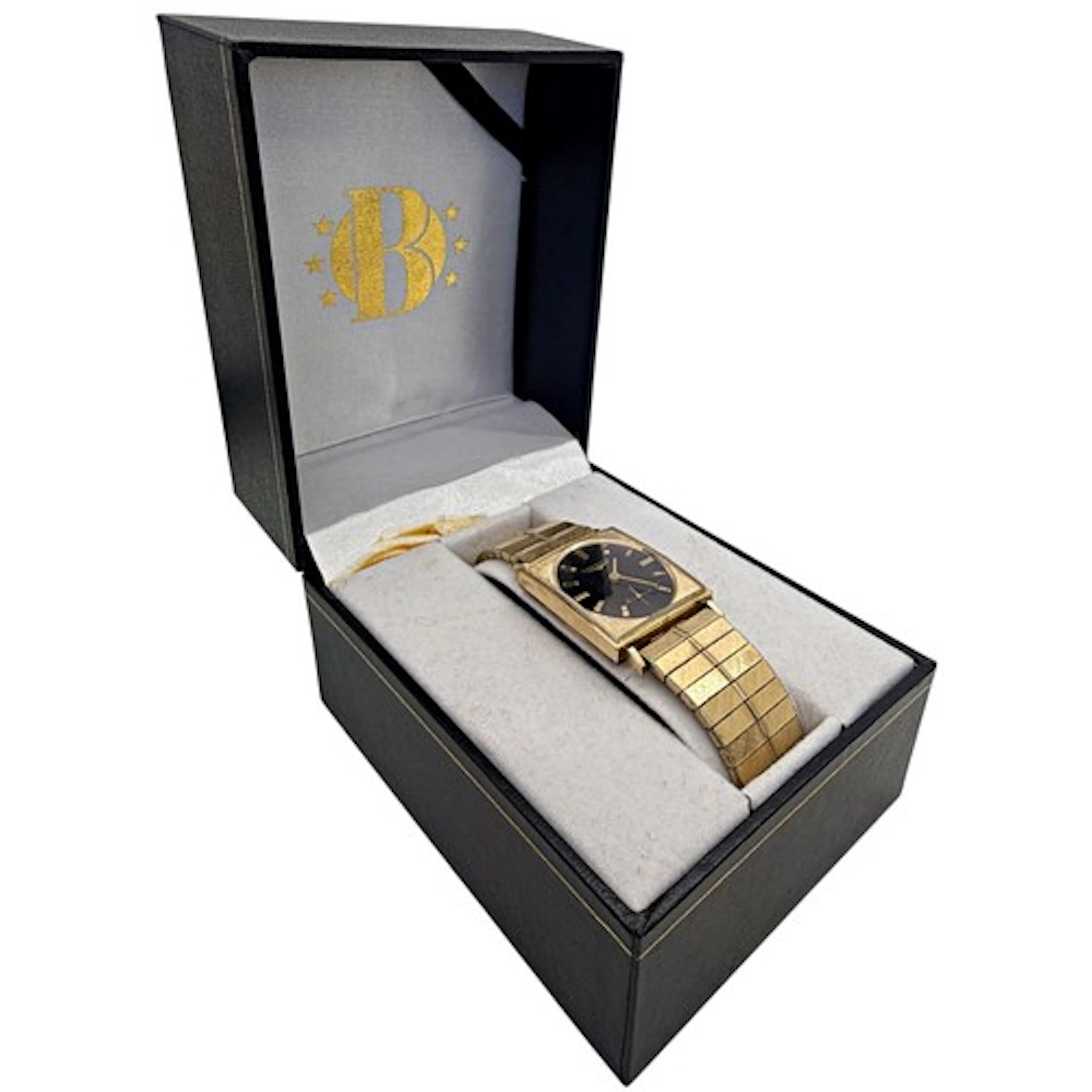 Longines. A gentleman’s vintage gold plated wristwatch In th...