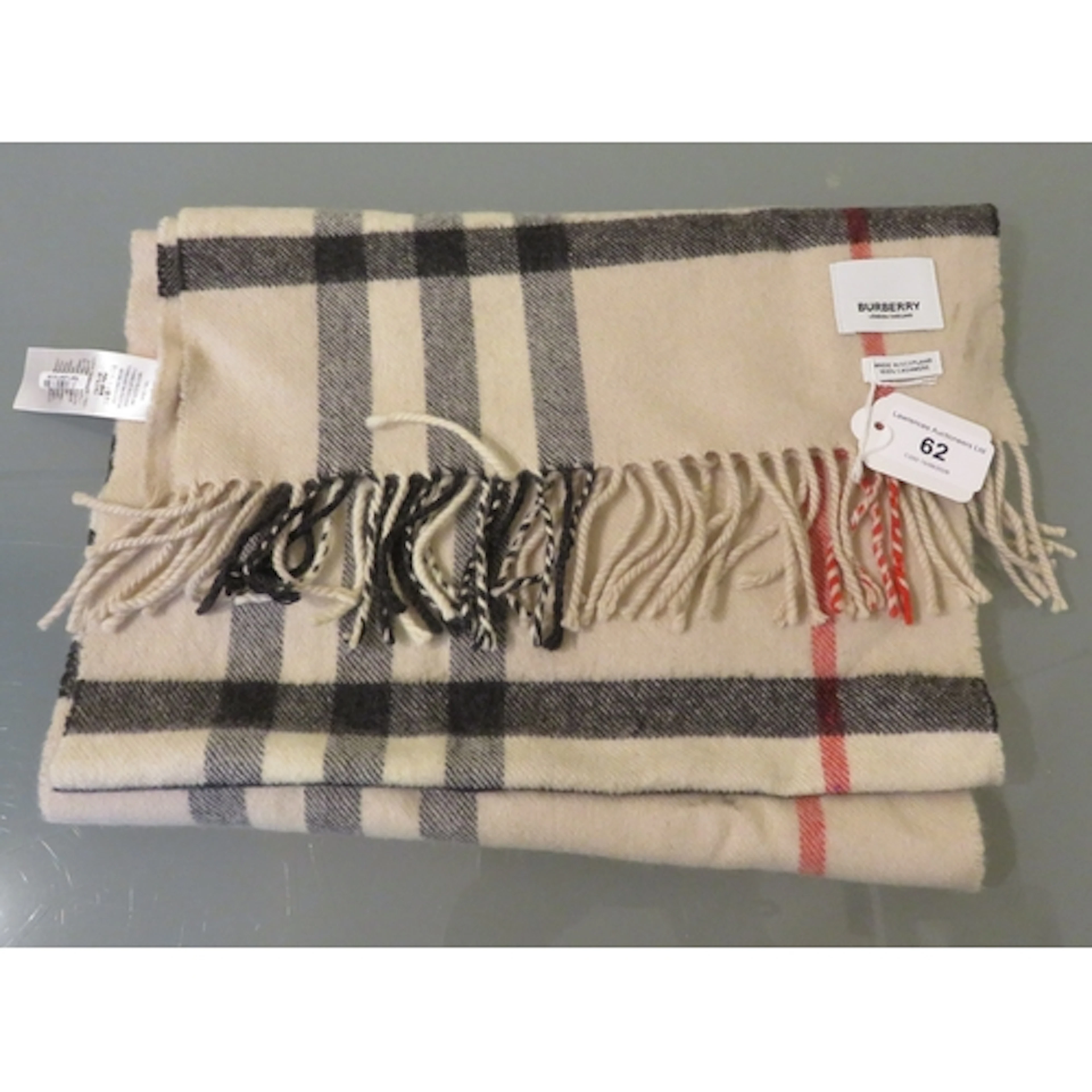 Burberry cashmere scarf