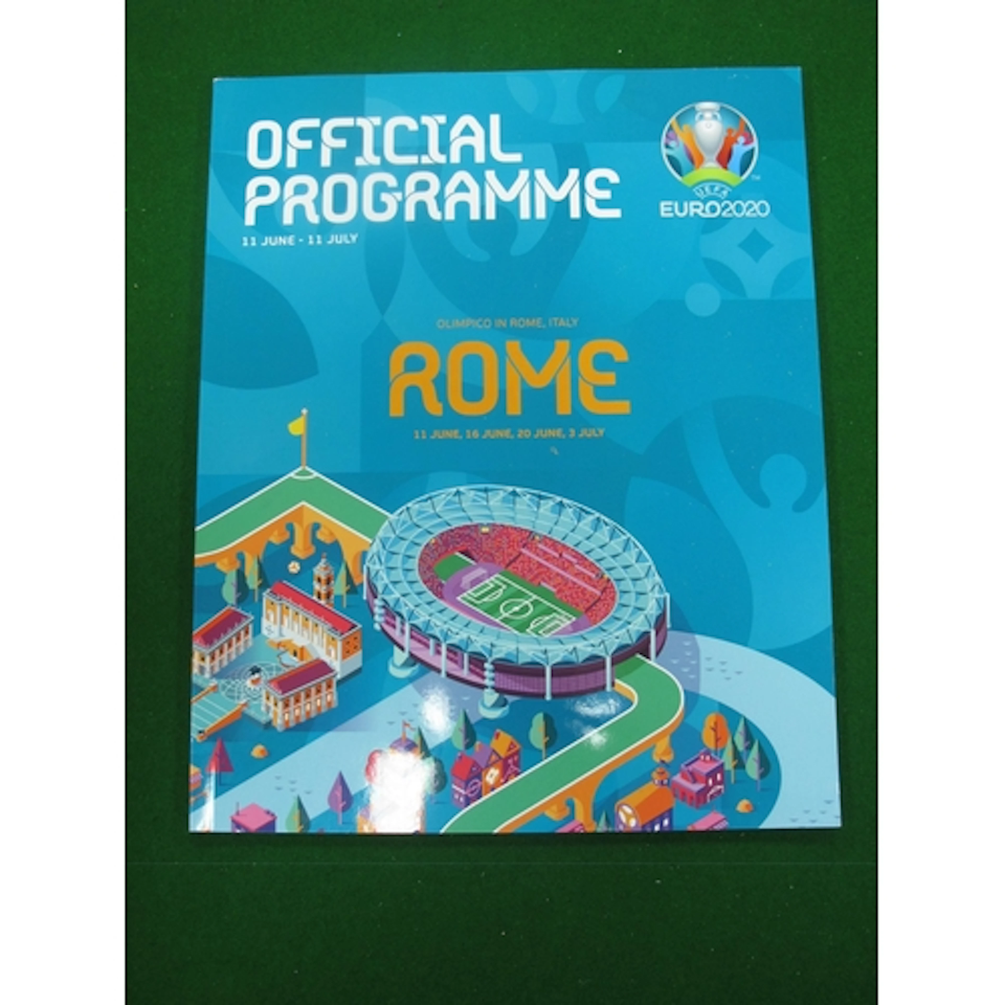 Euro 2020, Rare Rome Edition, including England.