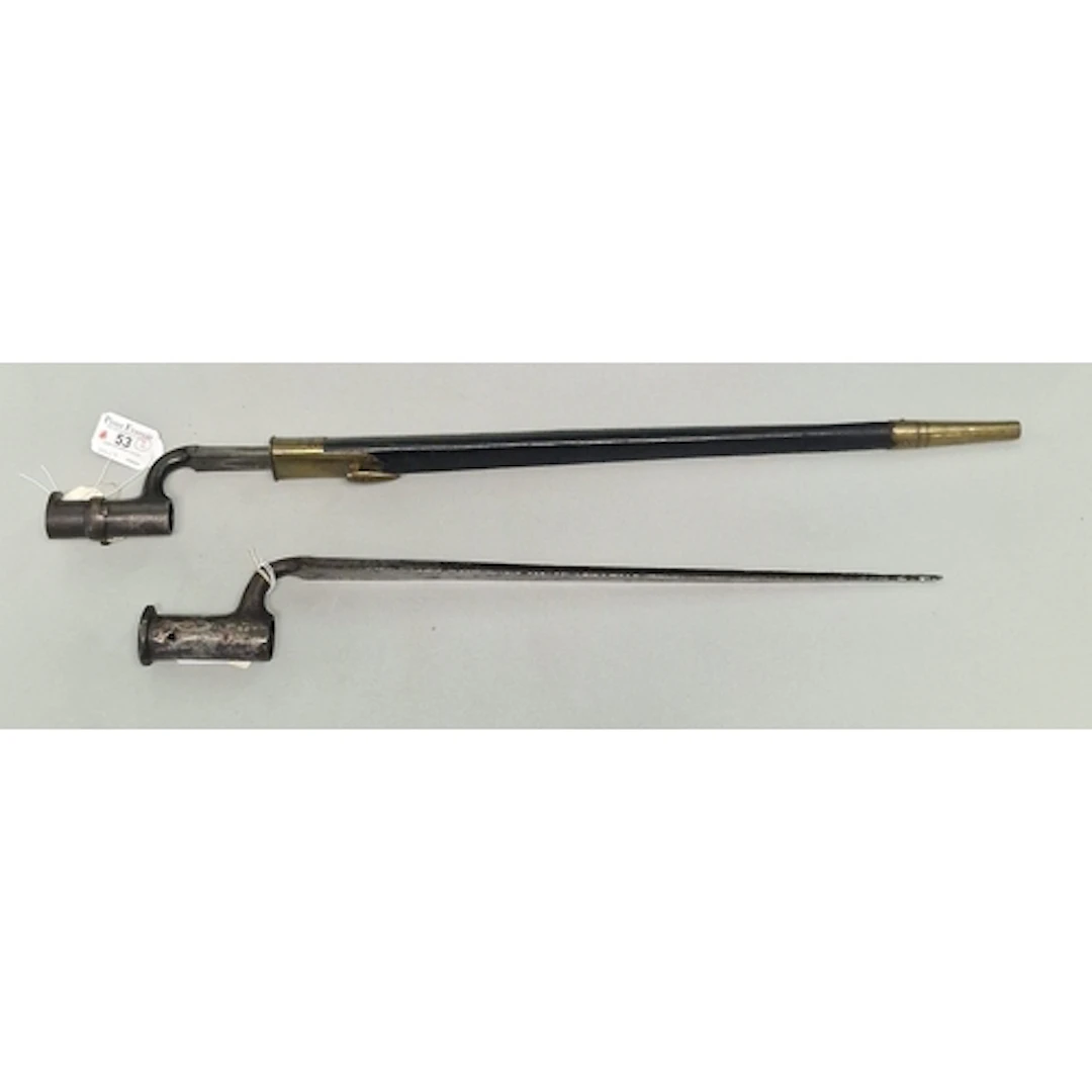 Two British Socket Bayonets, comprising a Land Pattern 'Brow...