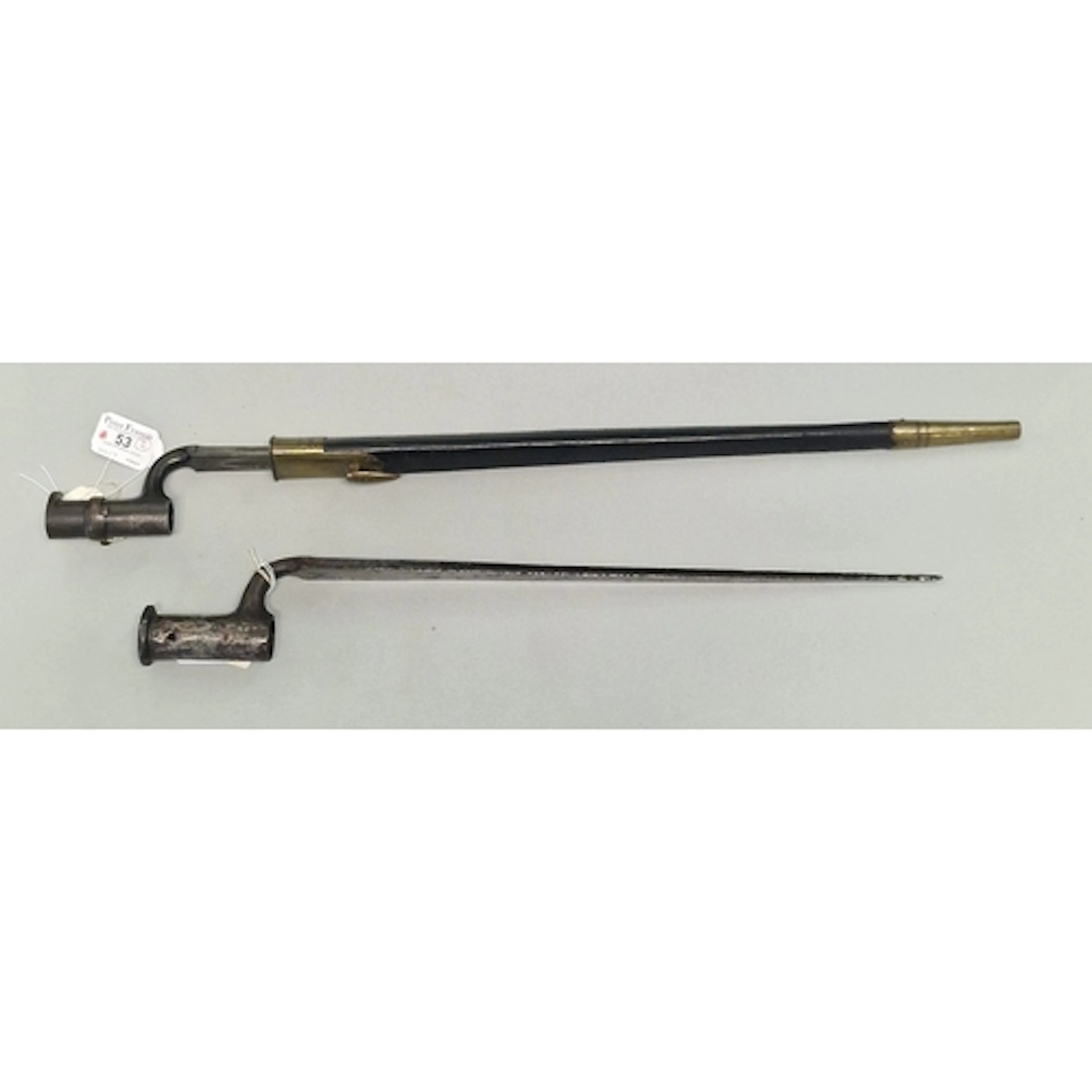 Two British Socket Bayonets, comprising a Land Pattern 'Brow...