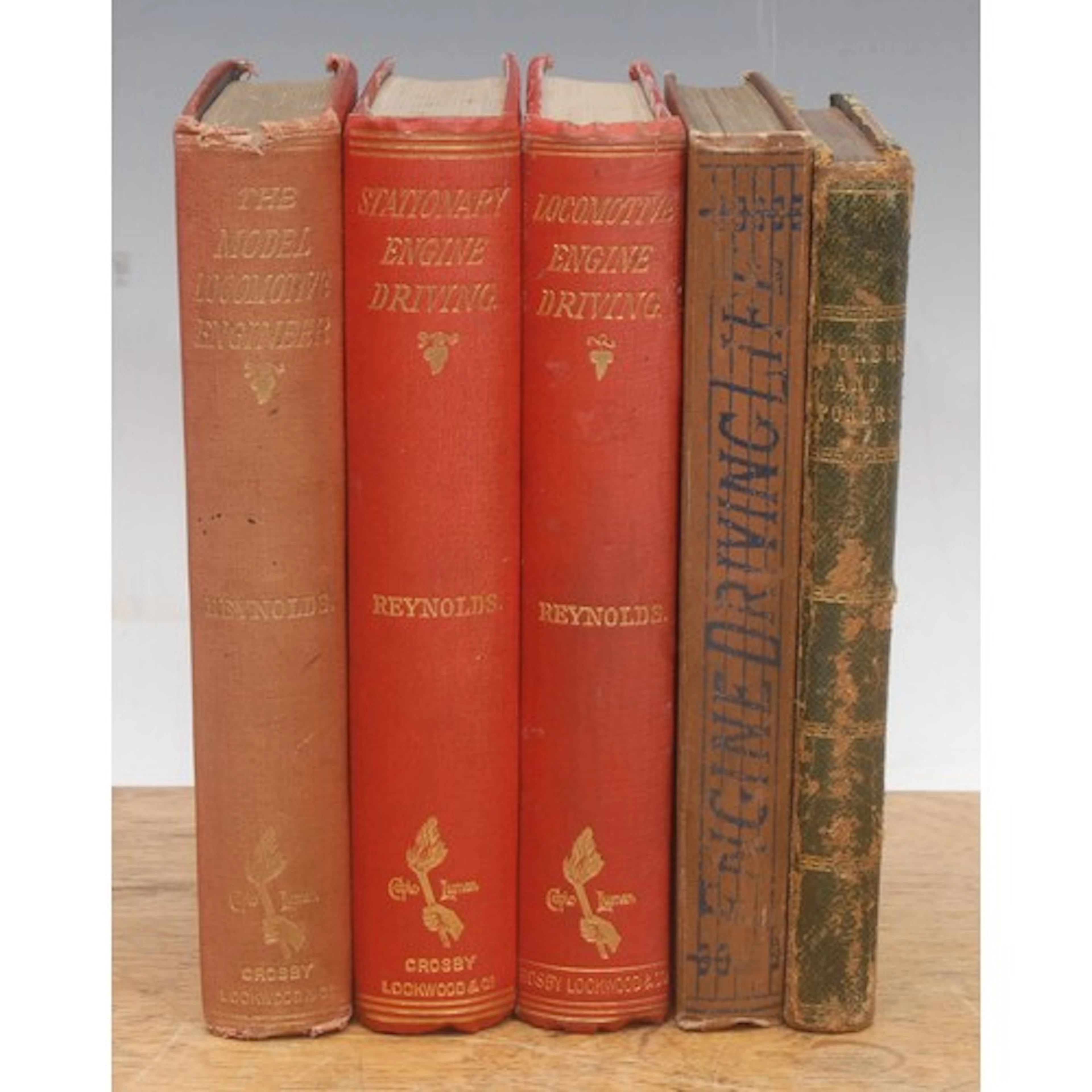 Books – Railway interest, locomotive driving: Reynolds (Mich...