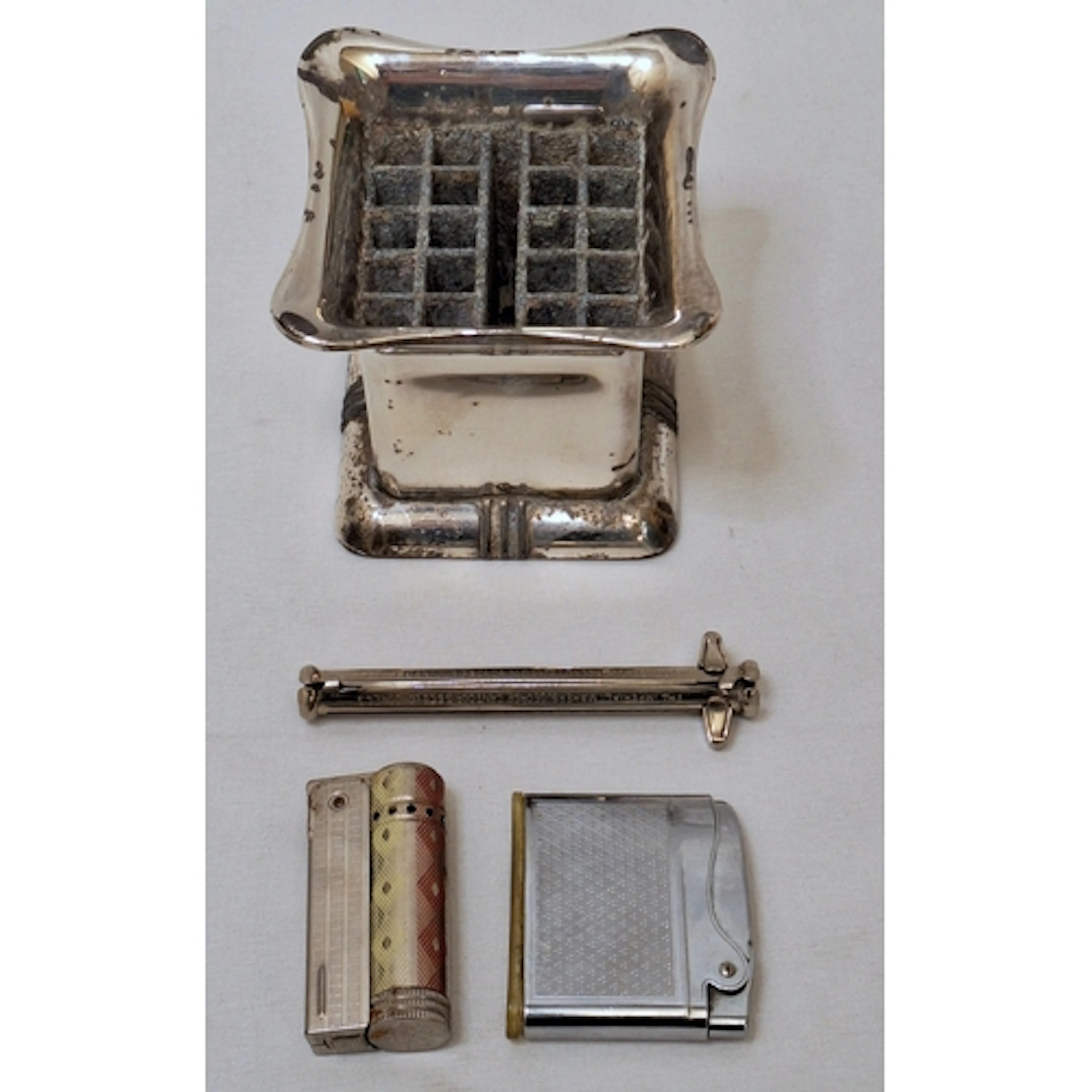Ronson Safety Art Deco Ashtray stamped with Esso, George Can...
