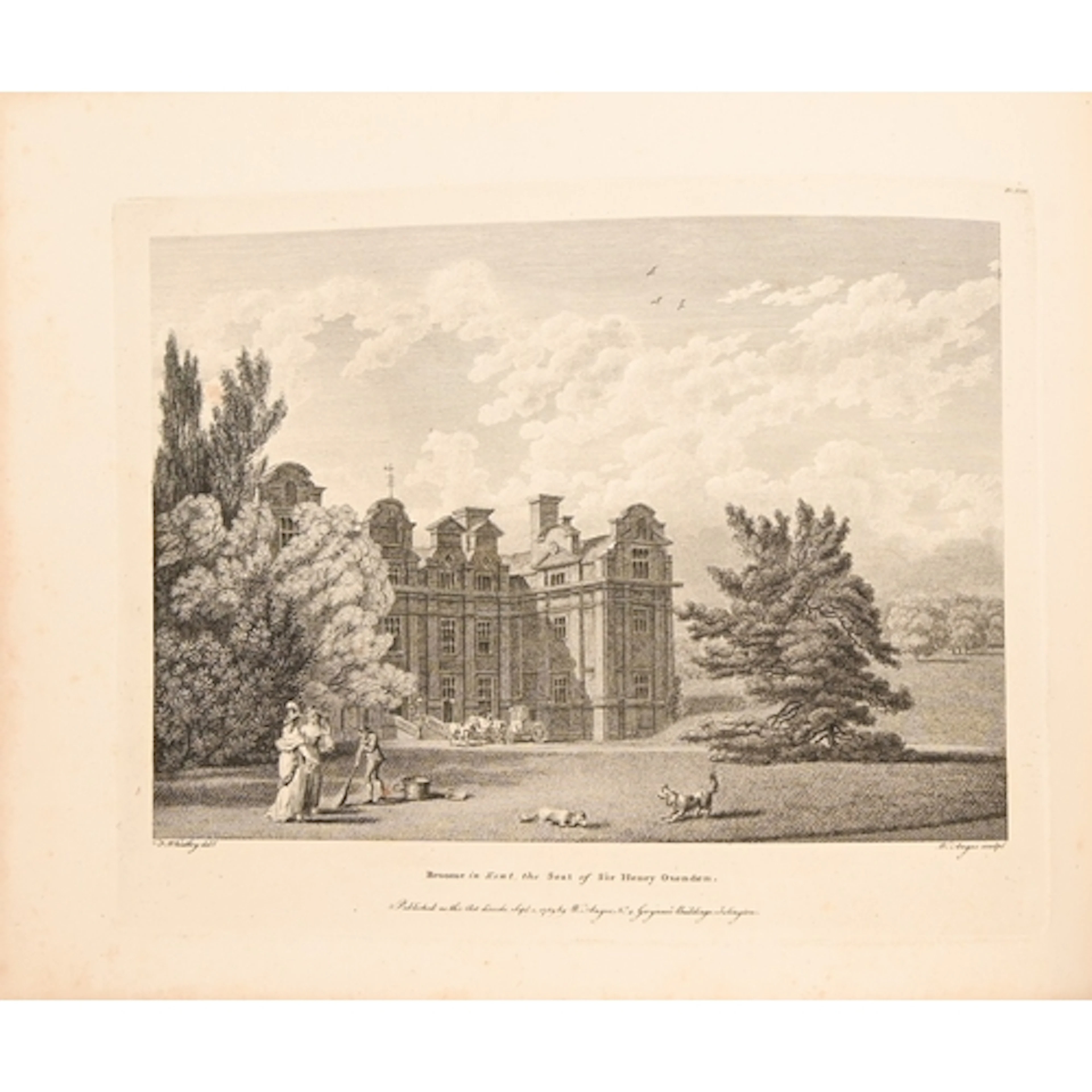 Angus (William, engraver & publisher), The Seats of the ...