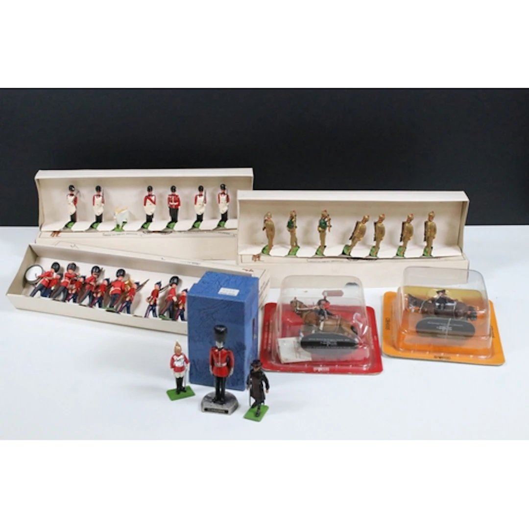 Collection of metal figures to include 3 x boxed Dorset (Met...