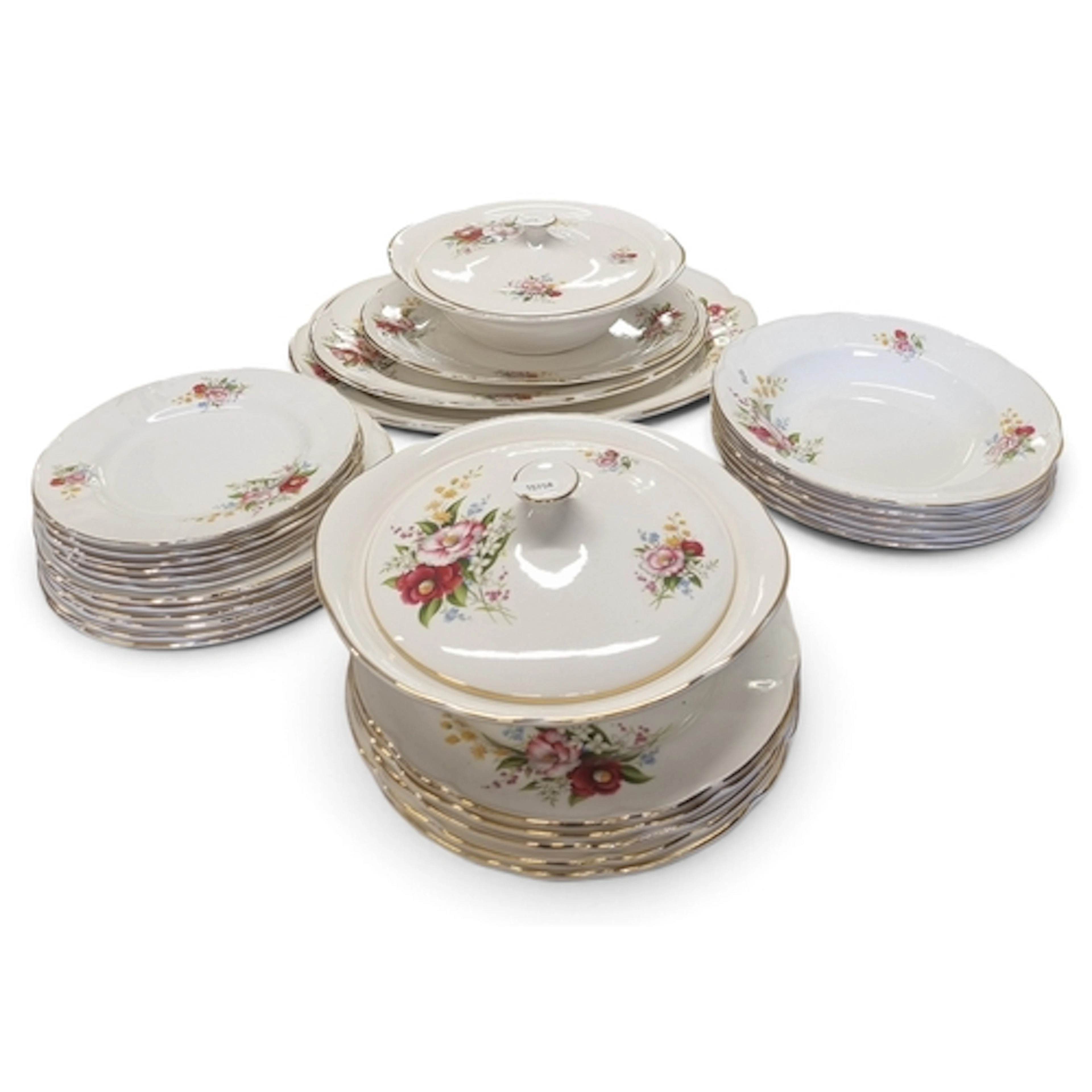 A quantity of 19th Century and later Dinner Coffee and Teawa...