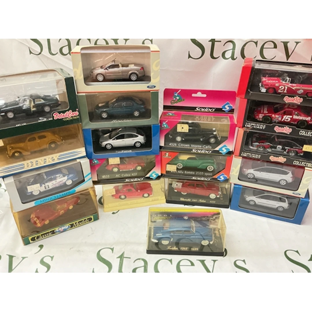 A Collection Of Boxed Diecast Including Minichamps, Corgi, D...
