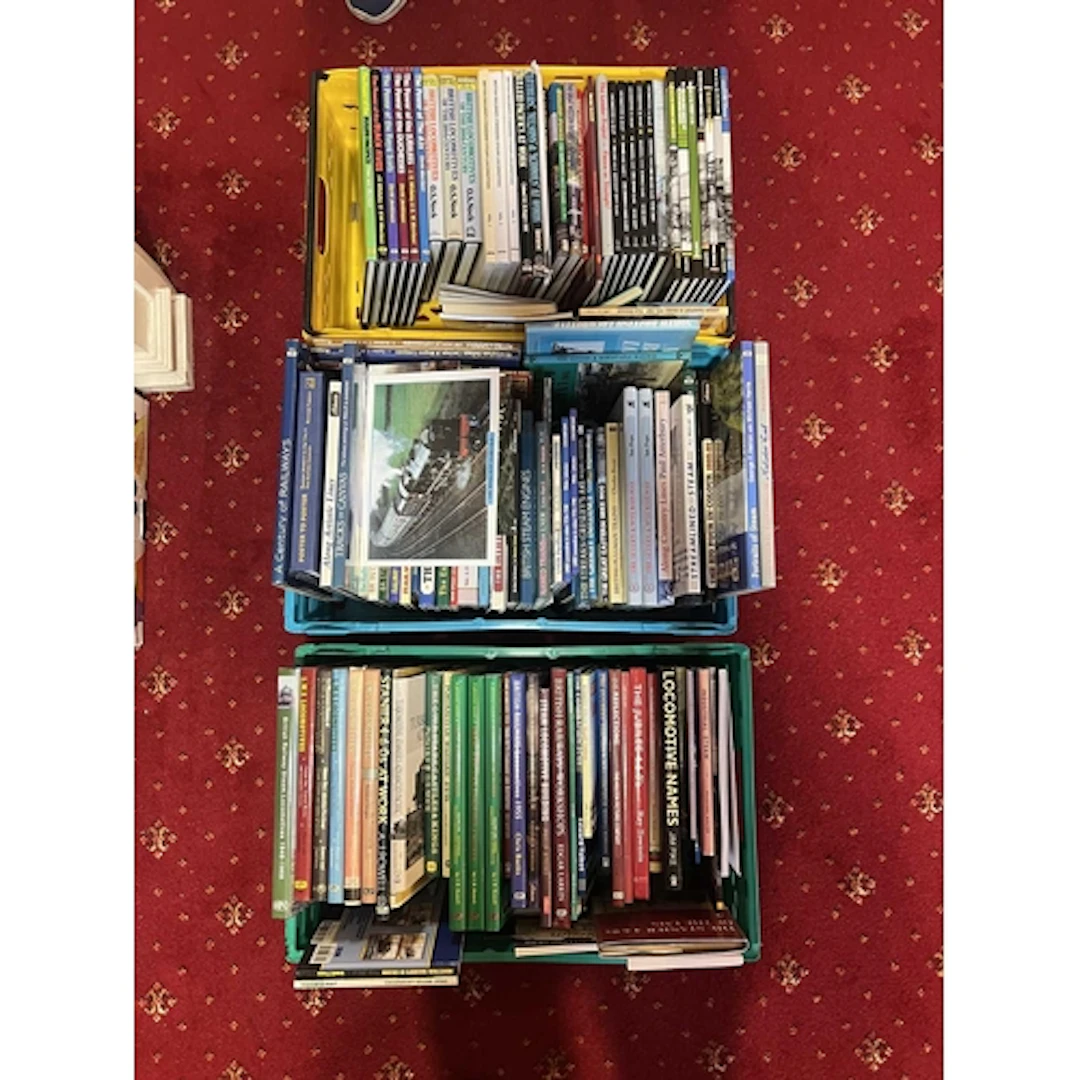 A COLLECTION OF RAILWAY BOOKS, many are regarding Big 4 comp...