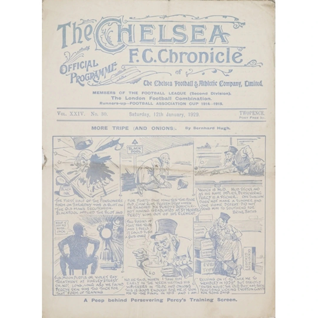 The Chelsea F.C. Chronicles official football programme - Mo...