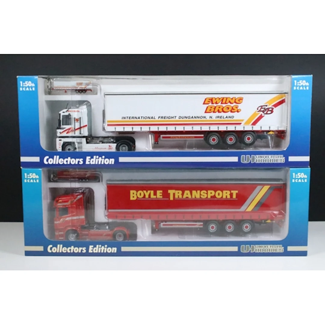Two boxed 1/50 UH Universal Hobbies Collectors Edition dieca...