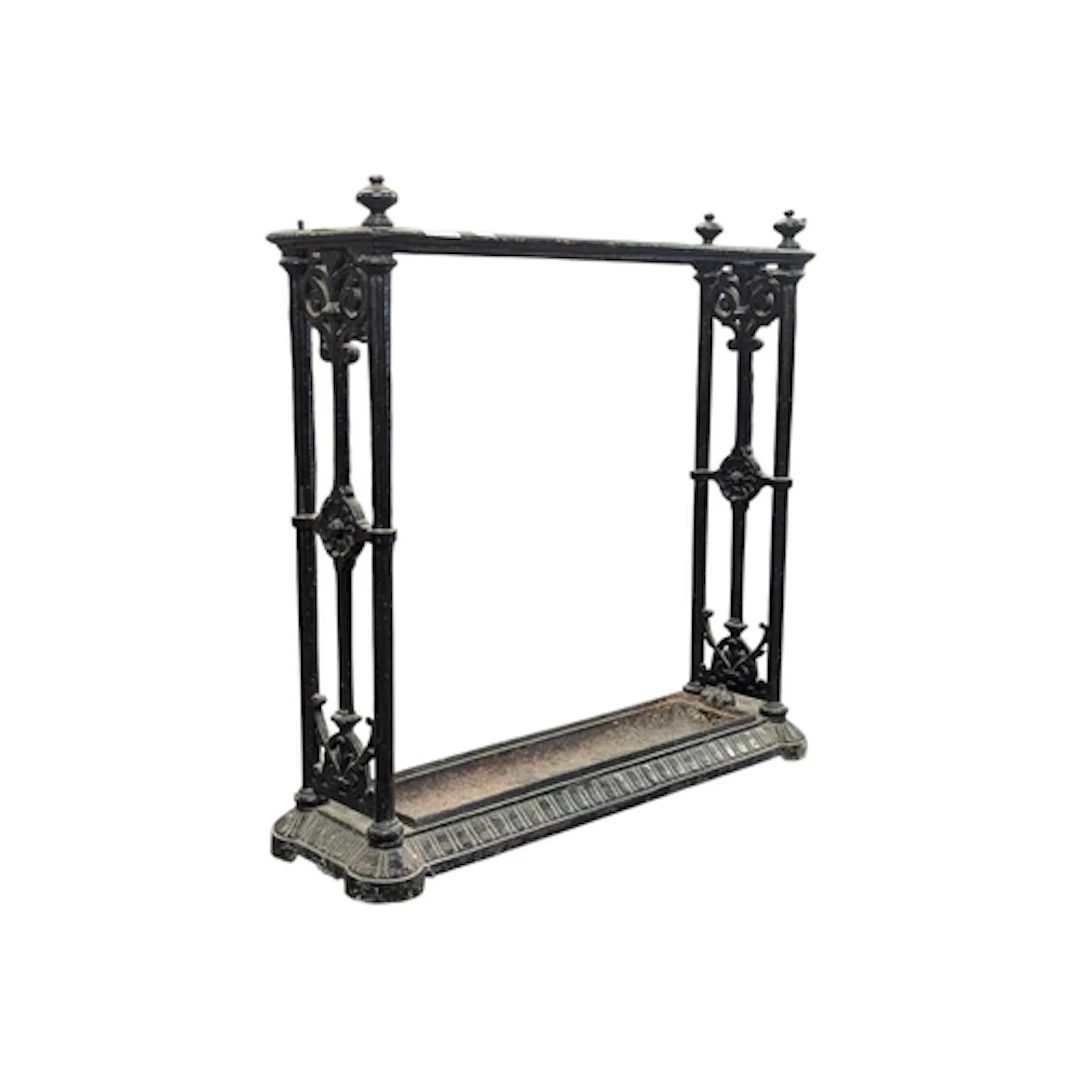 Victorian 19th century cast iron stick / umbrella stand. Ebo...