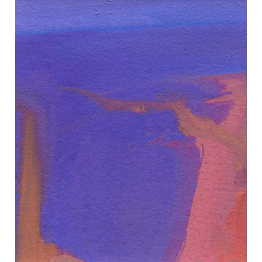 § John MILLER (1931-2002) Penwith Landscape Gouache, stamp ...