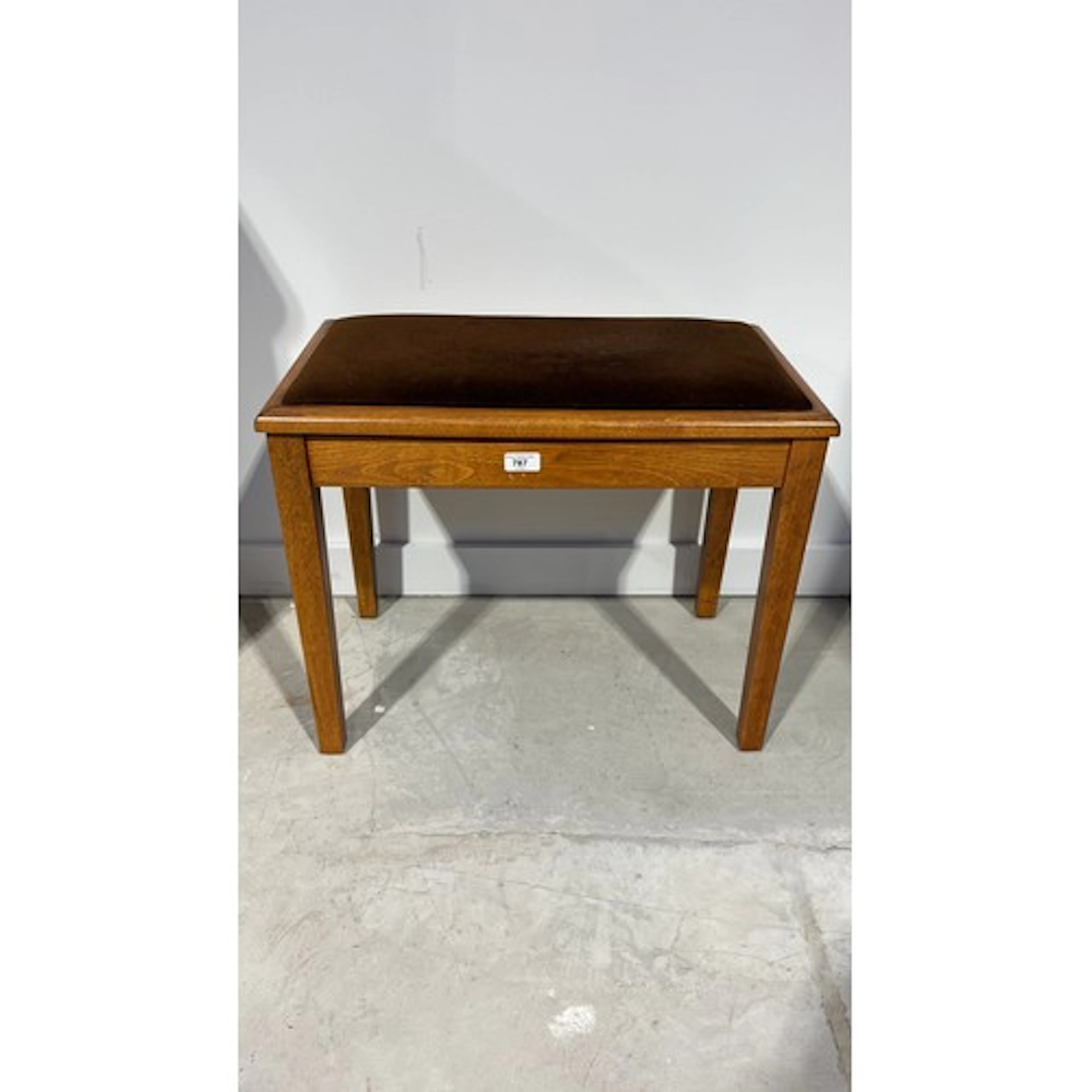 Piano stool.