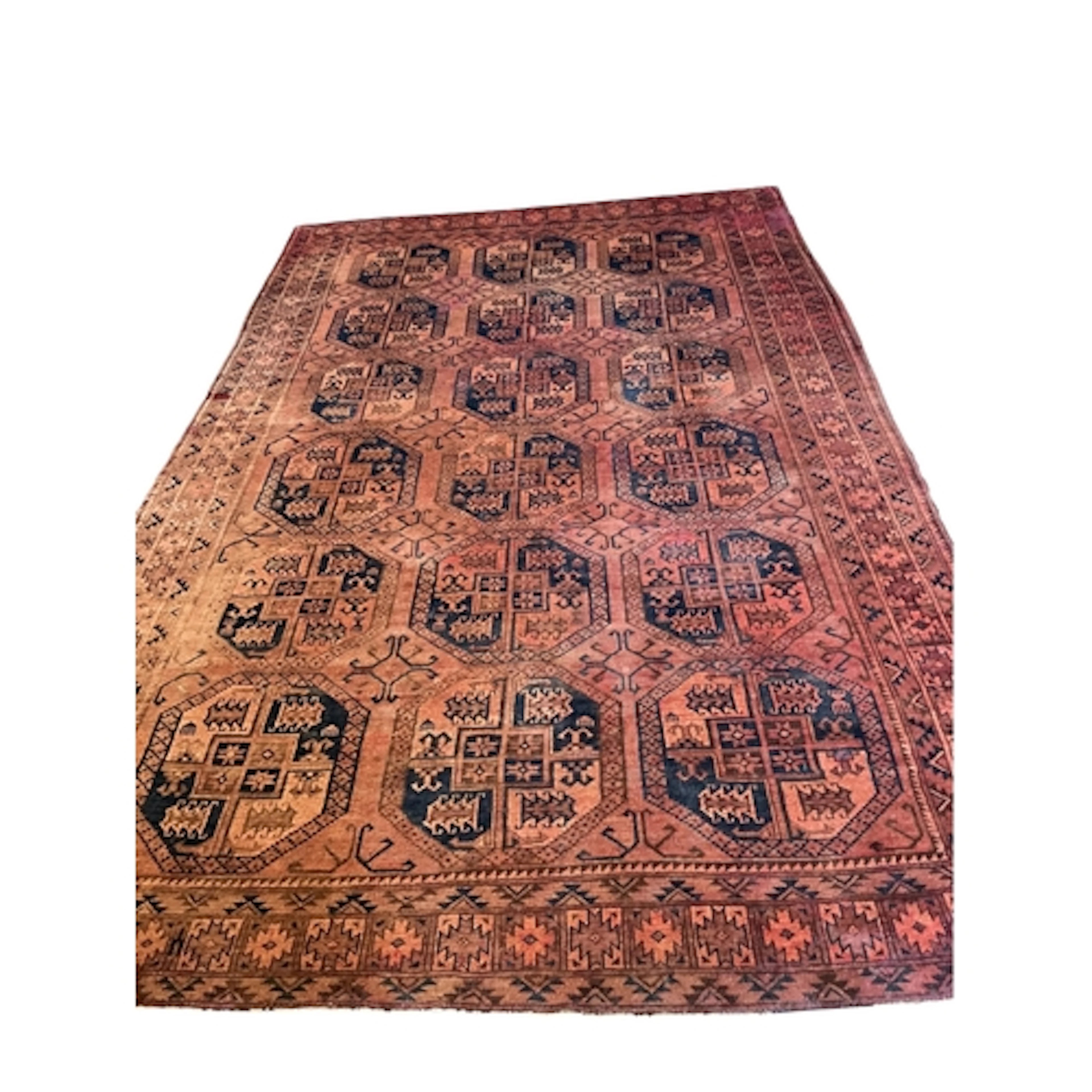 An Afghan Bokhara carpet, 354 x 221cm