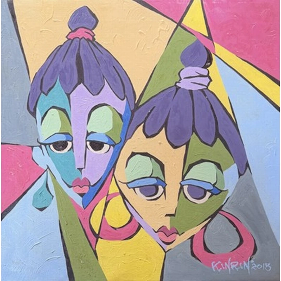 Olorunfemi Kinrin (Nigeria, Contemporary) Untitled Portrait ...