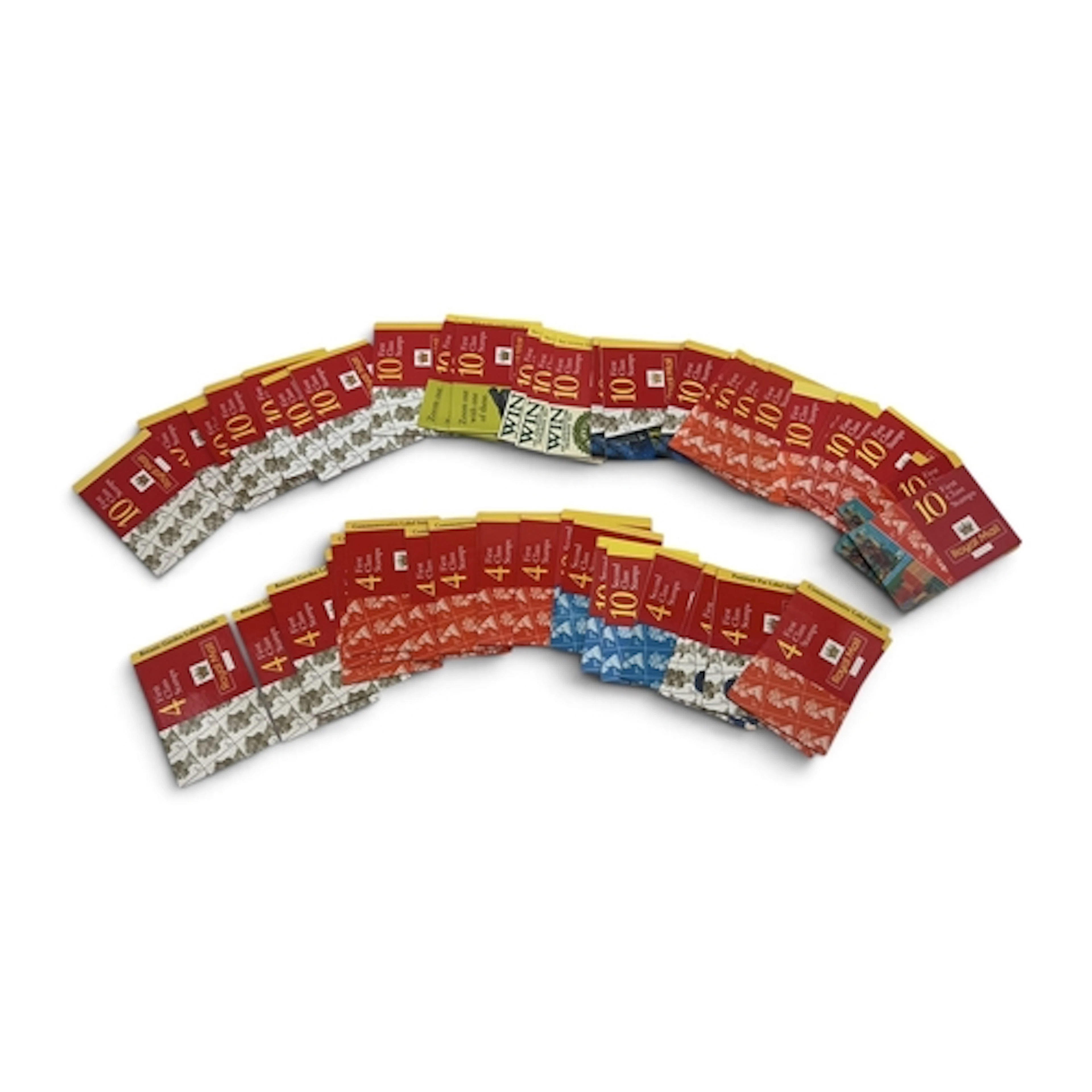 ELIZABETH II: THIRTY TWO BOOKS OF TEN FIRST CLASS STAMPS, FA...