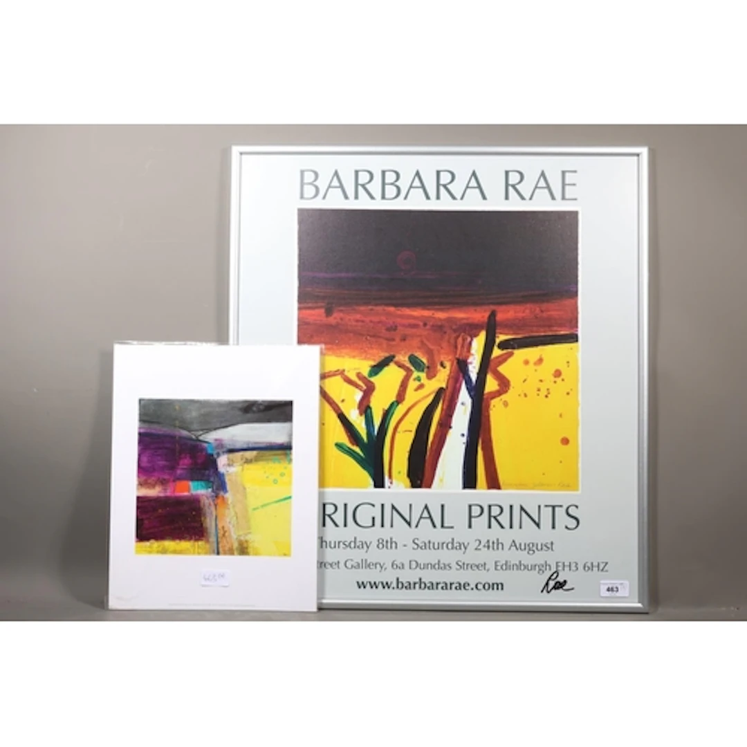 DR BARBARA DAVIS RAE CBE, RA, RSA, HRE, HRWS, RGI FRCA, FRSE...