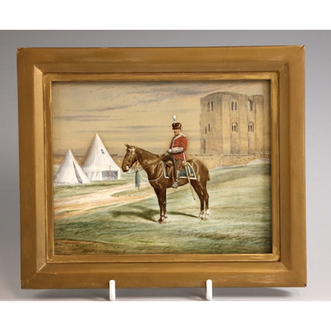 W. Braithwaite (English, 19th century), A mounted cavalry ...