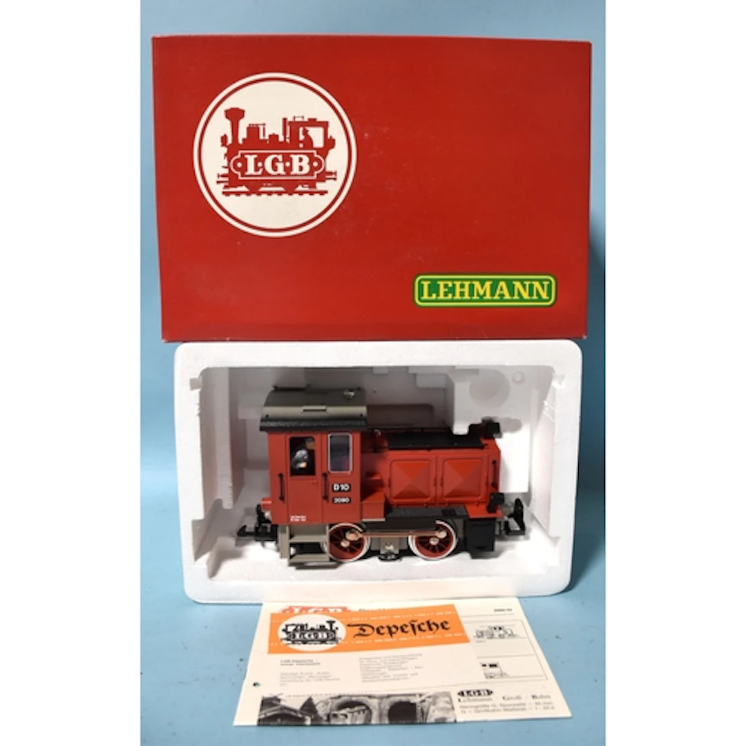 Lehmann, G gauge, 2090 0-4-0 diesel locomotive, (boxed with ...