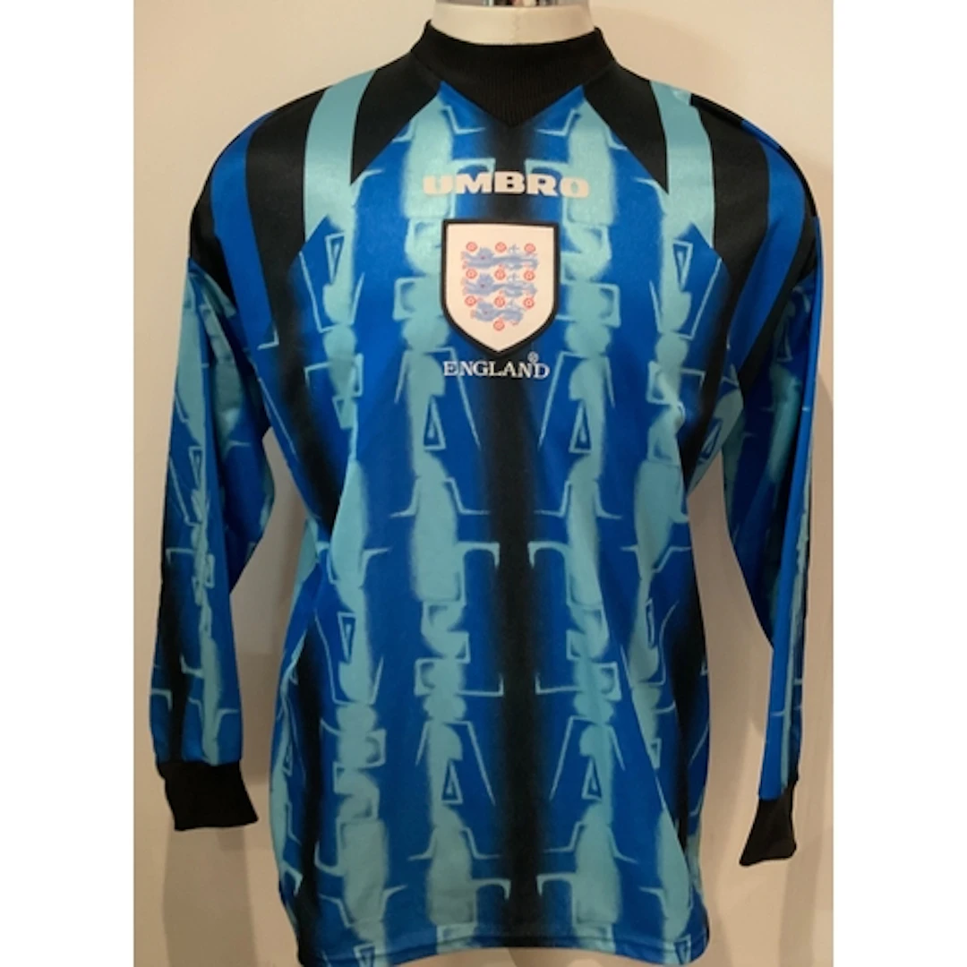 England 1998 Goalkeepers Football Shirt. This is an original...