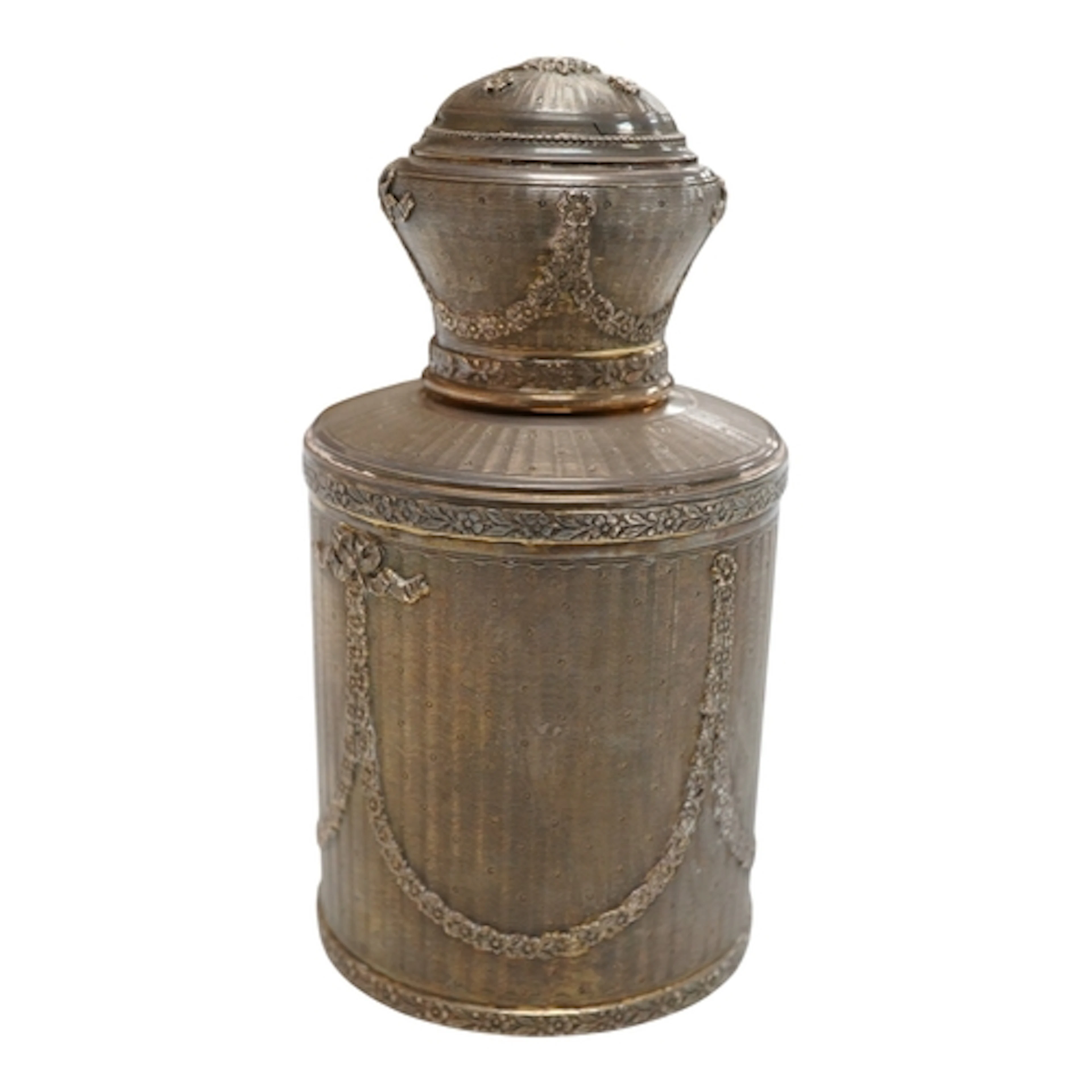 A late 19th/early 20th century French engine turned white me...
