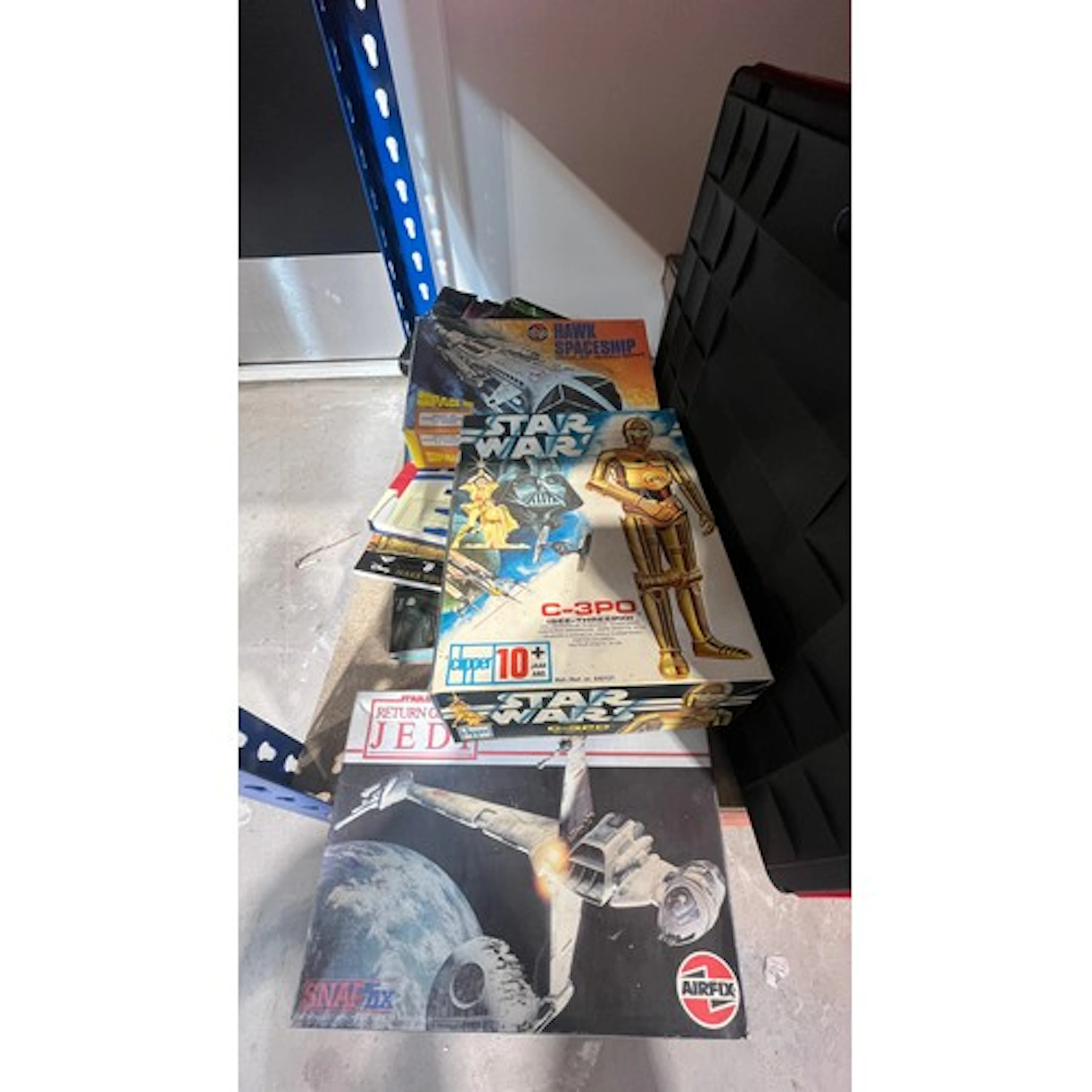 Star Wars Return of the Jedi B-Wing Fighter model kit, Star ...