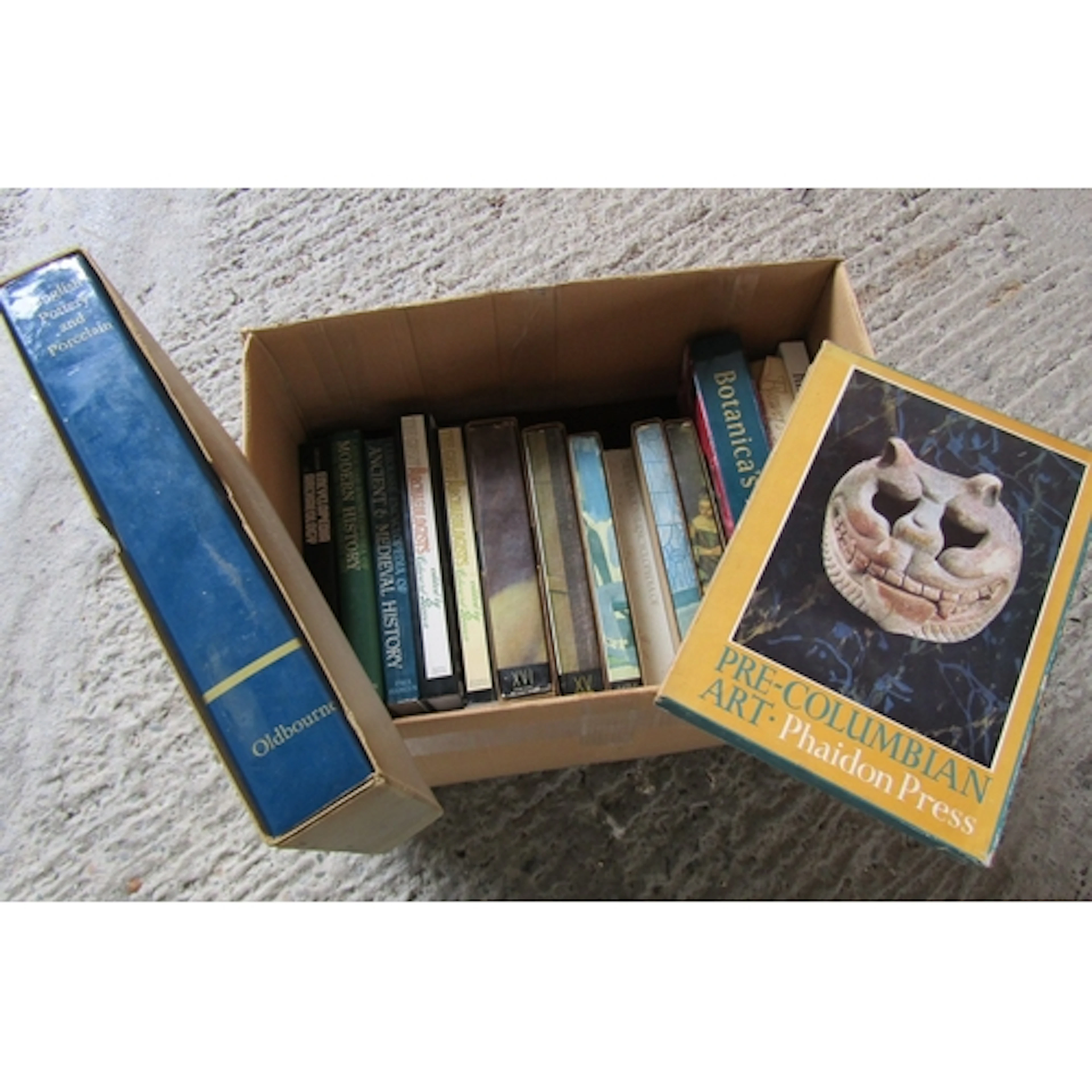 Collection of Various Books Concerning Art Pottery, etc. Qua...