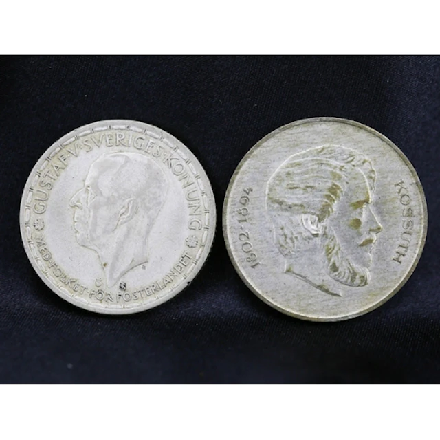 Silver 5 Forint Hungarian Coin 1947 - 50% Silver and Silver ...