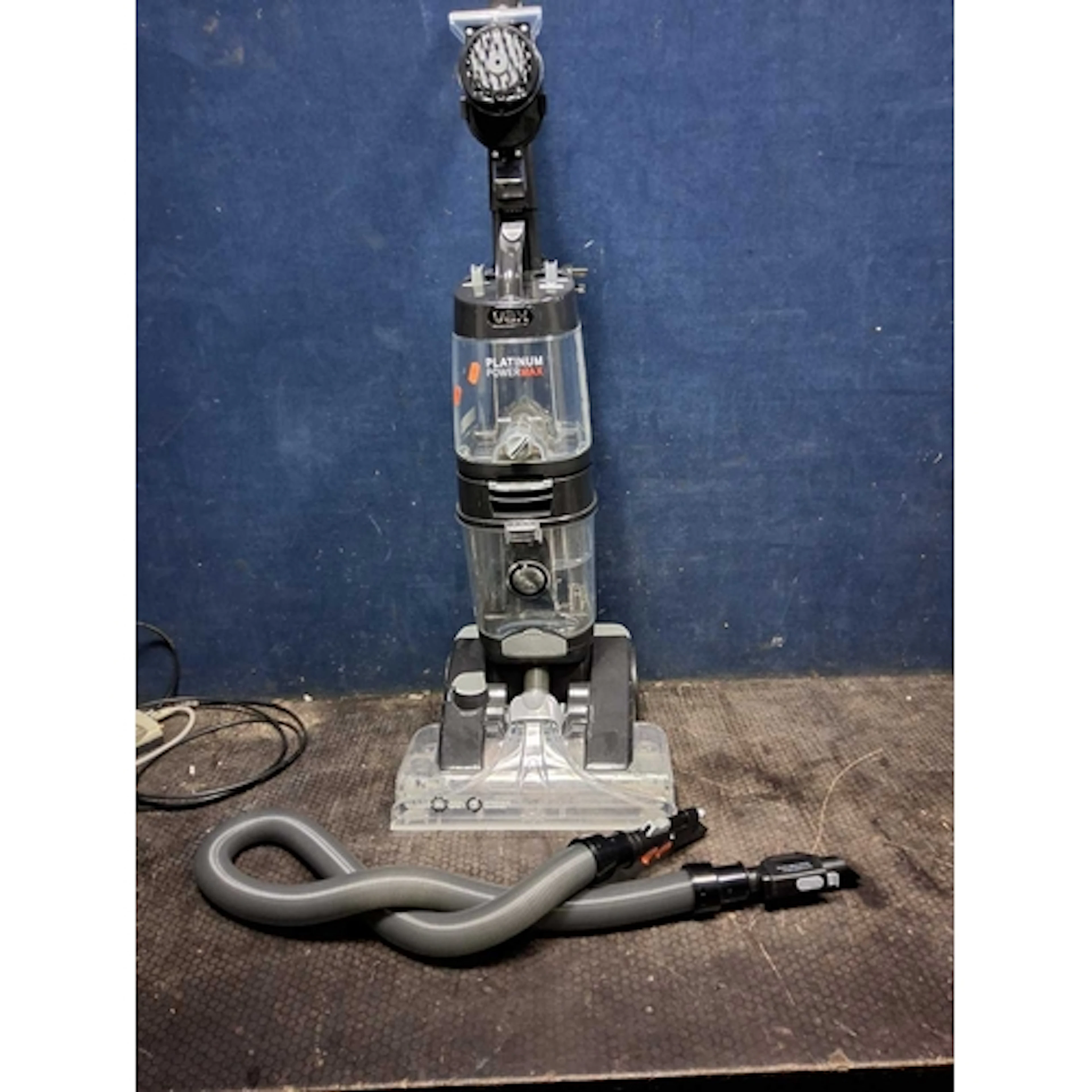 A VAX PLATINUM POWER MAX CARPET WASHER with pipework (PAT pa...