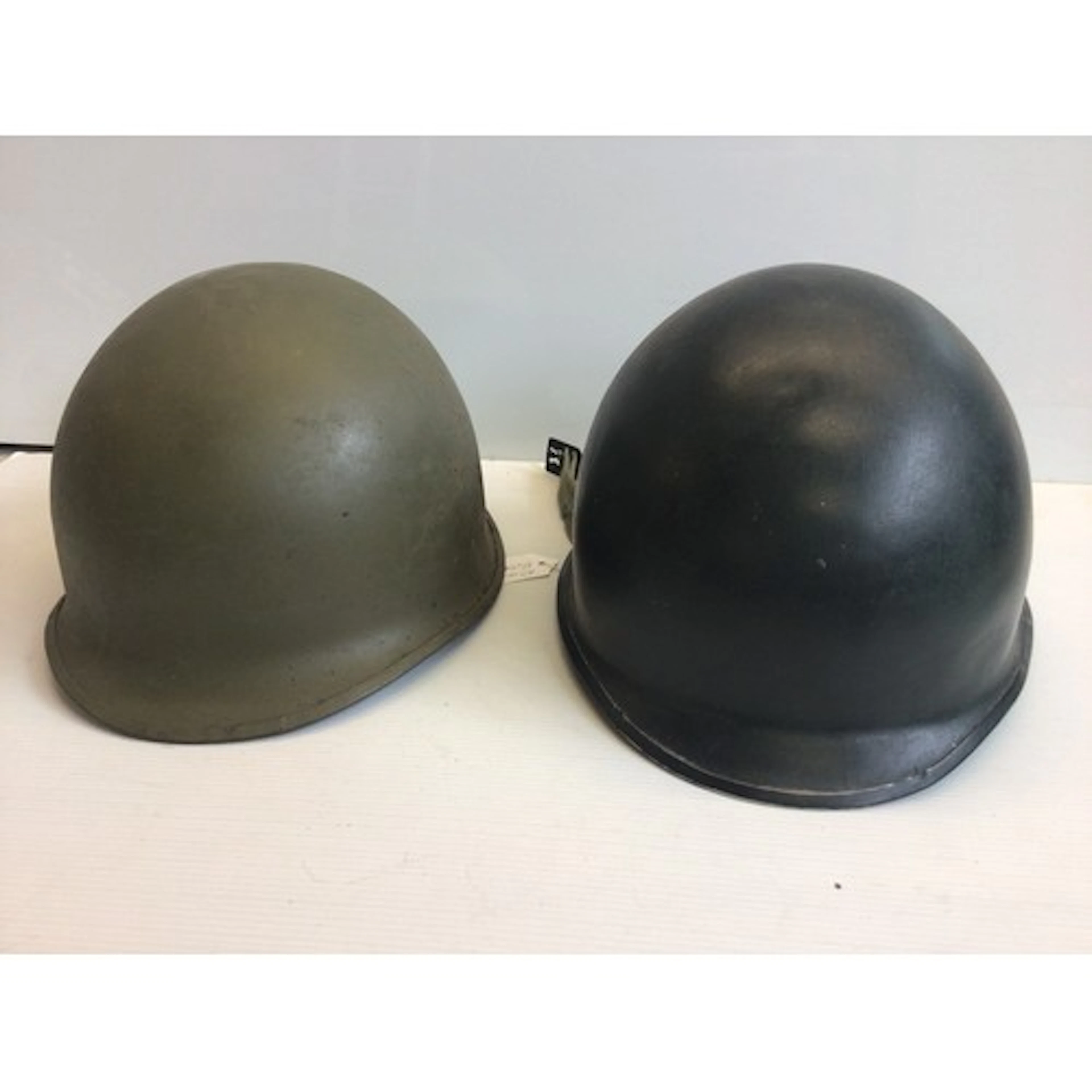 Two American Helmets from the Vietnam war Era.