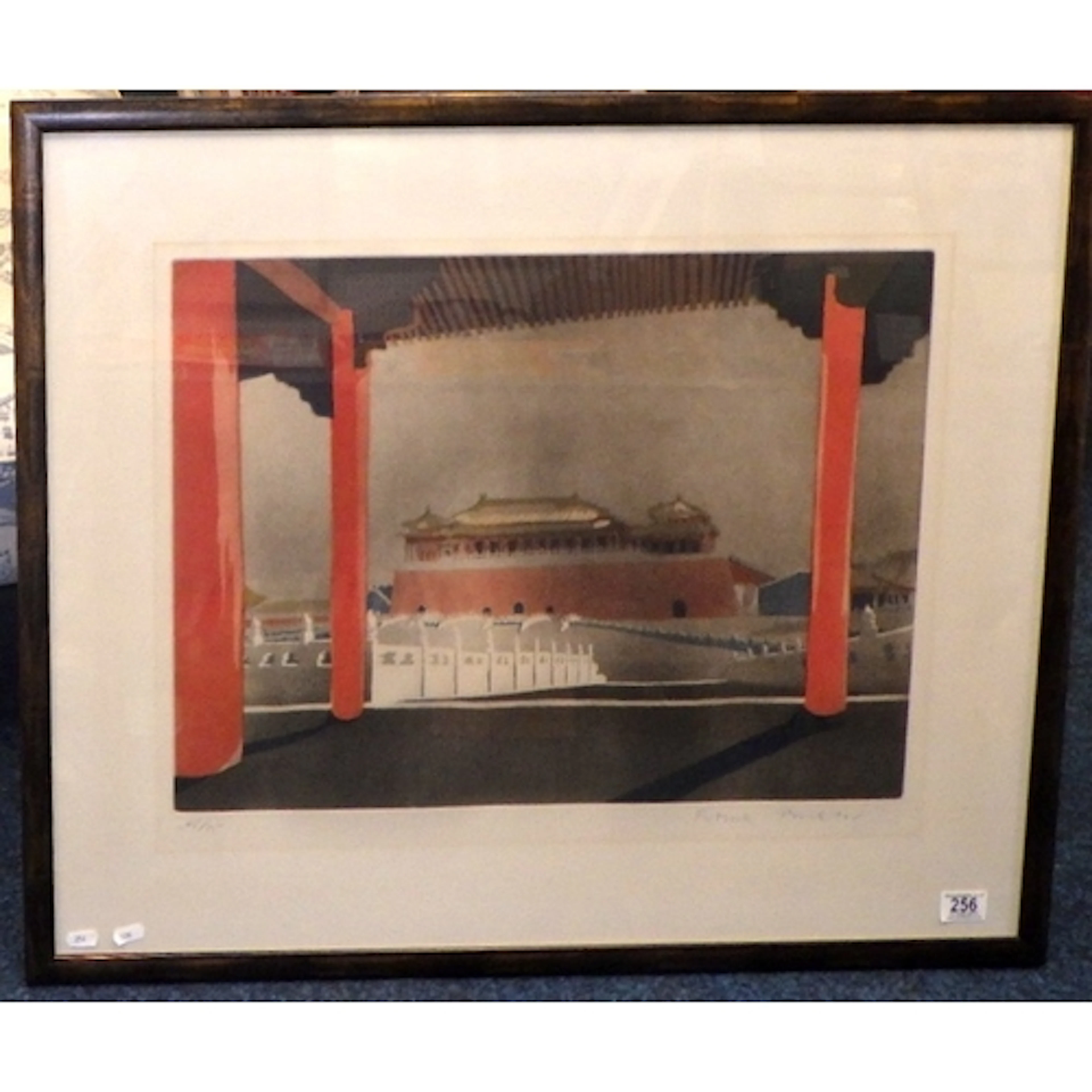 'The Forbidden City, Peking 1980', aquatint print on paper b...