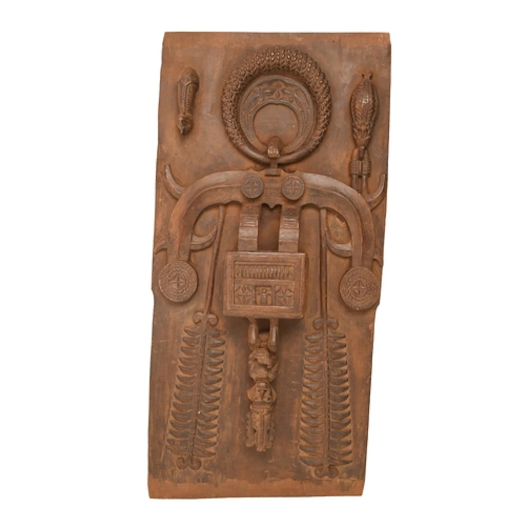 An Indonesian carved wooden ancestor sculpture, Adu Zatua, O...
