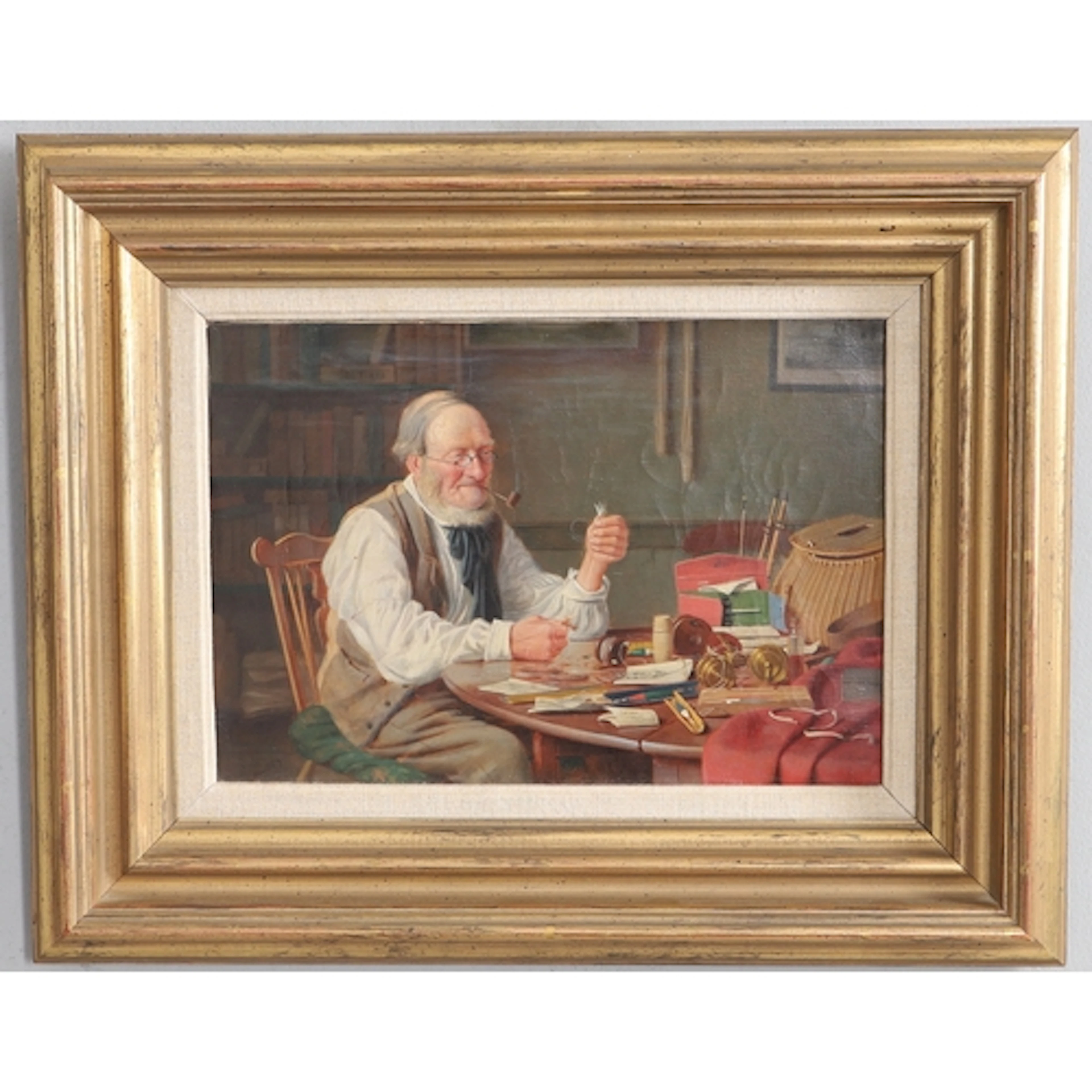 HENRY EDWARD SPERNON TOZER (1864- 1955). 'THE ANGLER'. A Gen...