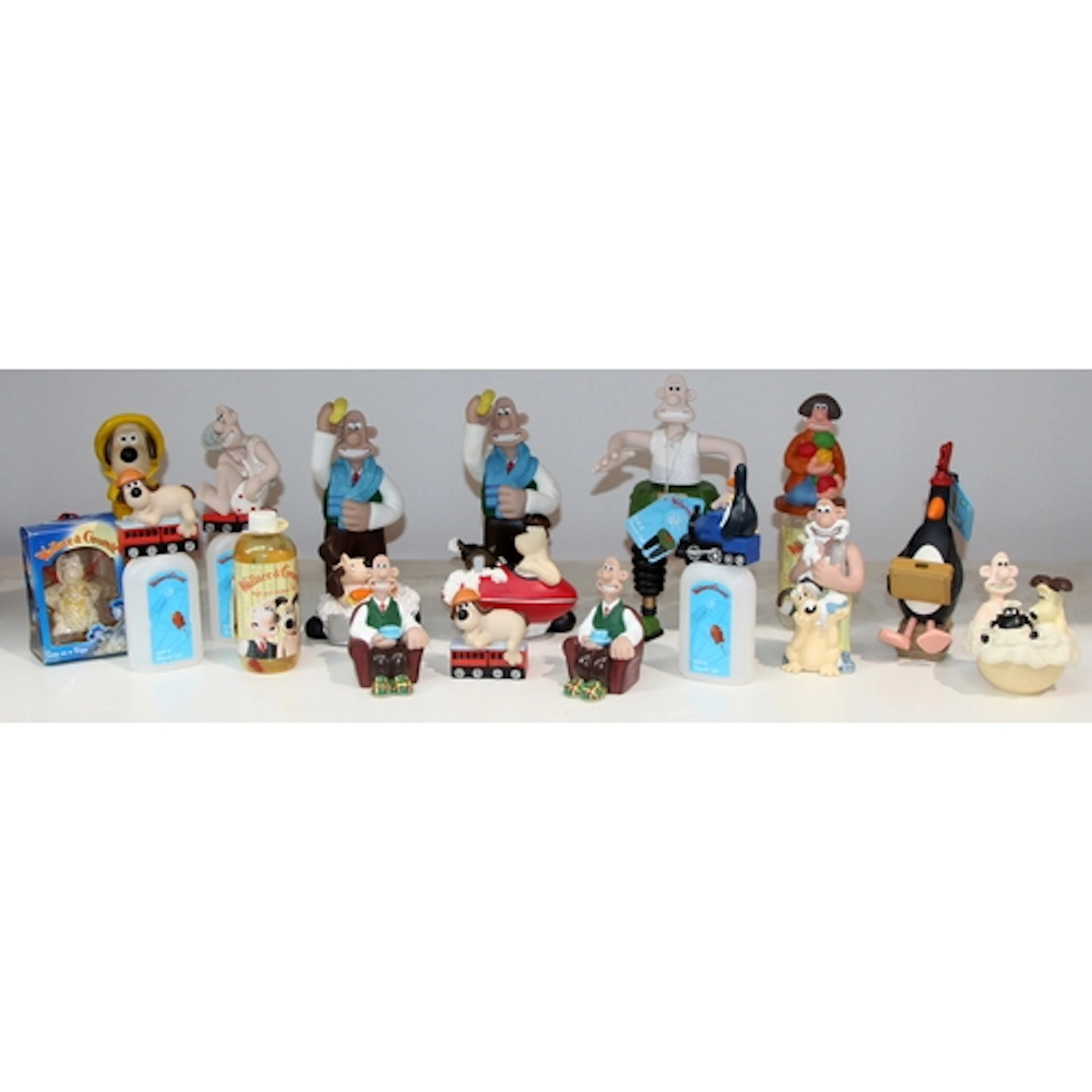 Wallace and Gromit collectables: A large collection of promo...