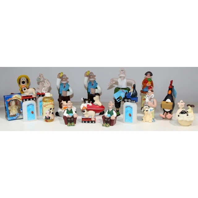Wallace and Gromit collectables: A large collection of promo...