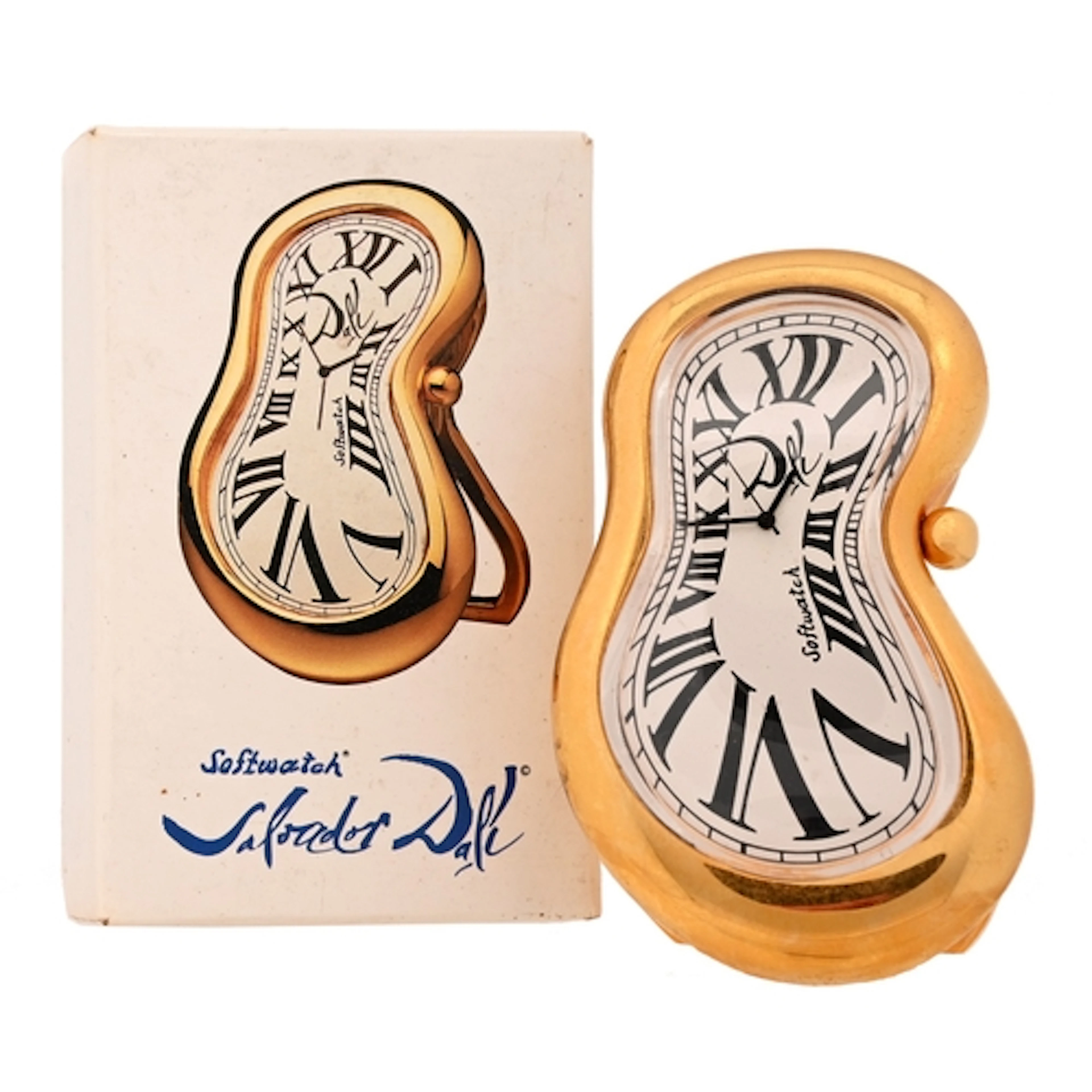 A Salvador Dali soft watch, by Exaequo, Geneve, 1990s, 9.5 x...