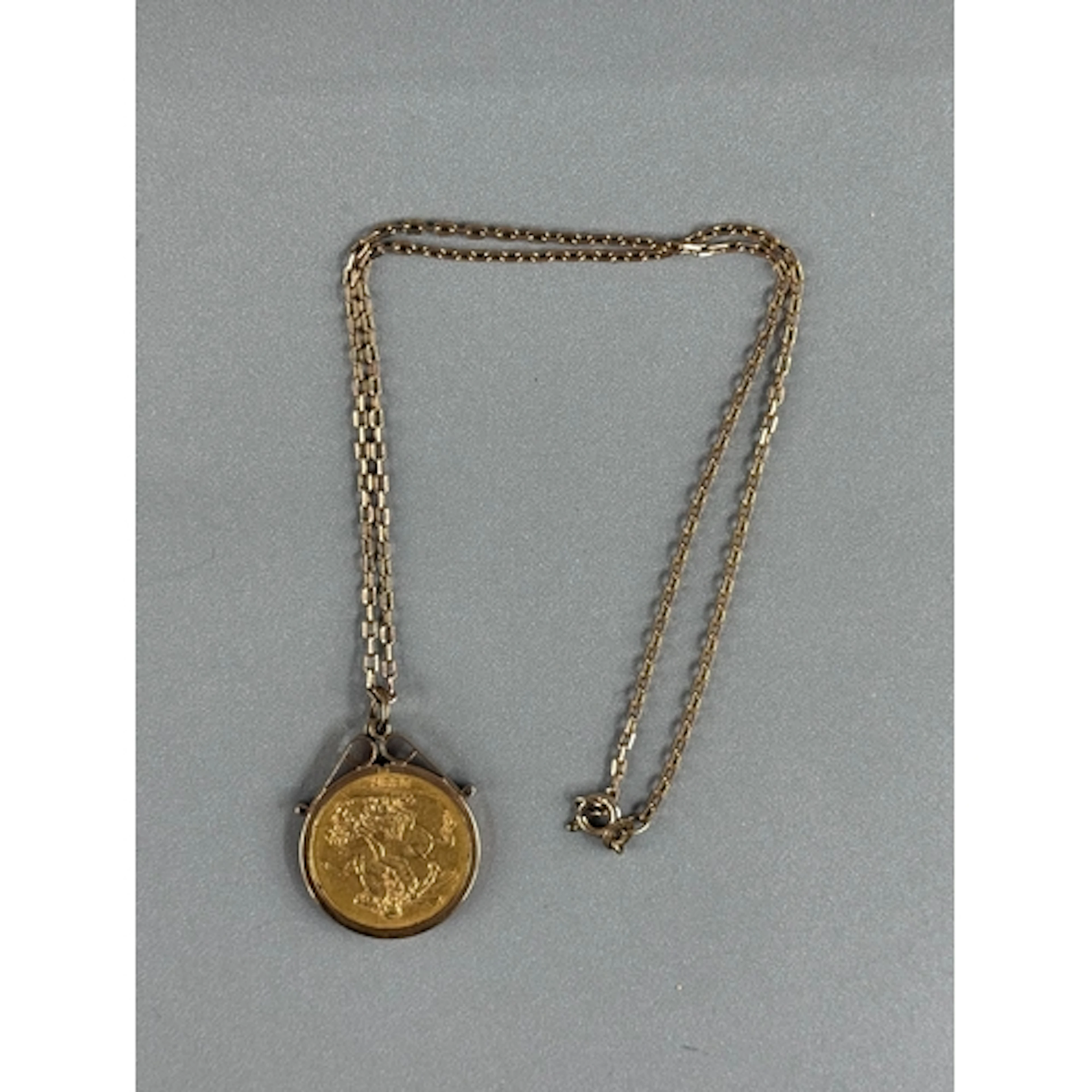 Coins: an 1887 Queen Victoria full gold sovereign, circulate...