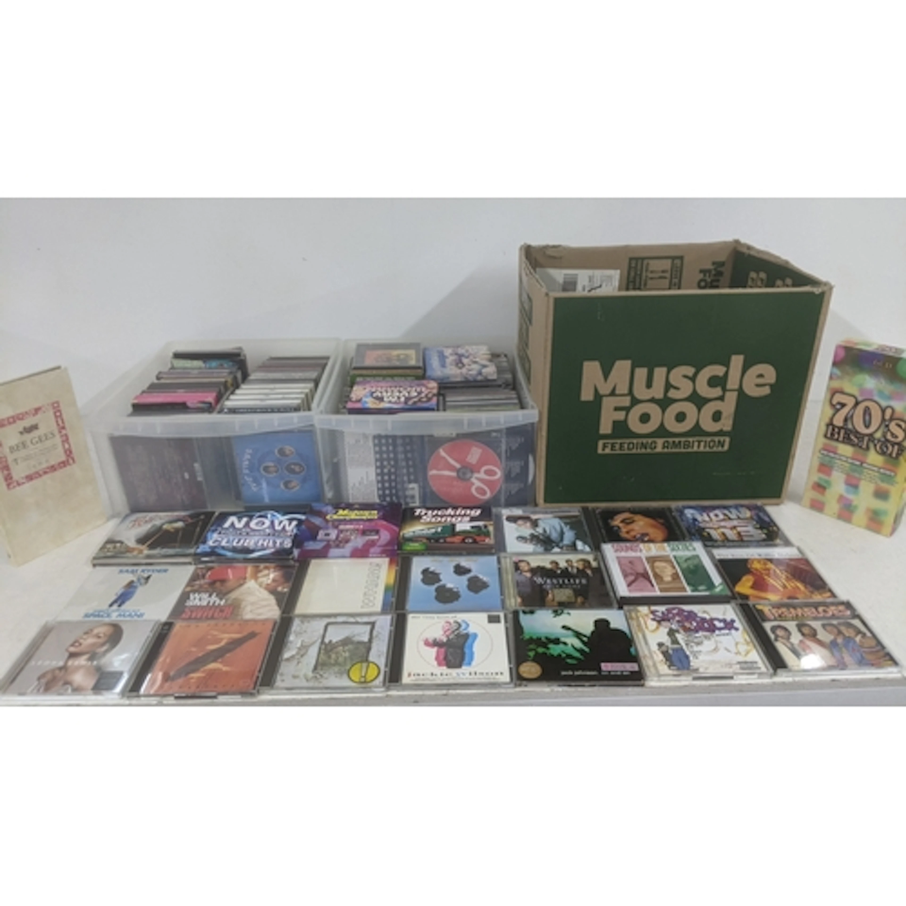 A large collection of CD albums to include examples from Led...